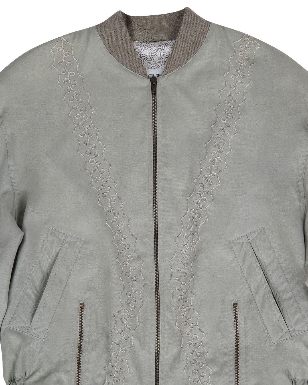 Vintage Roberto Menichetti Bomber Jacket Size US M / EU 48-50 / 2 - 2 Thumbnail