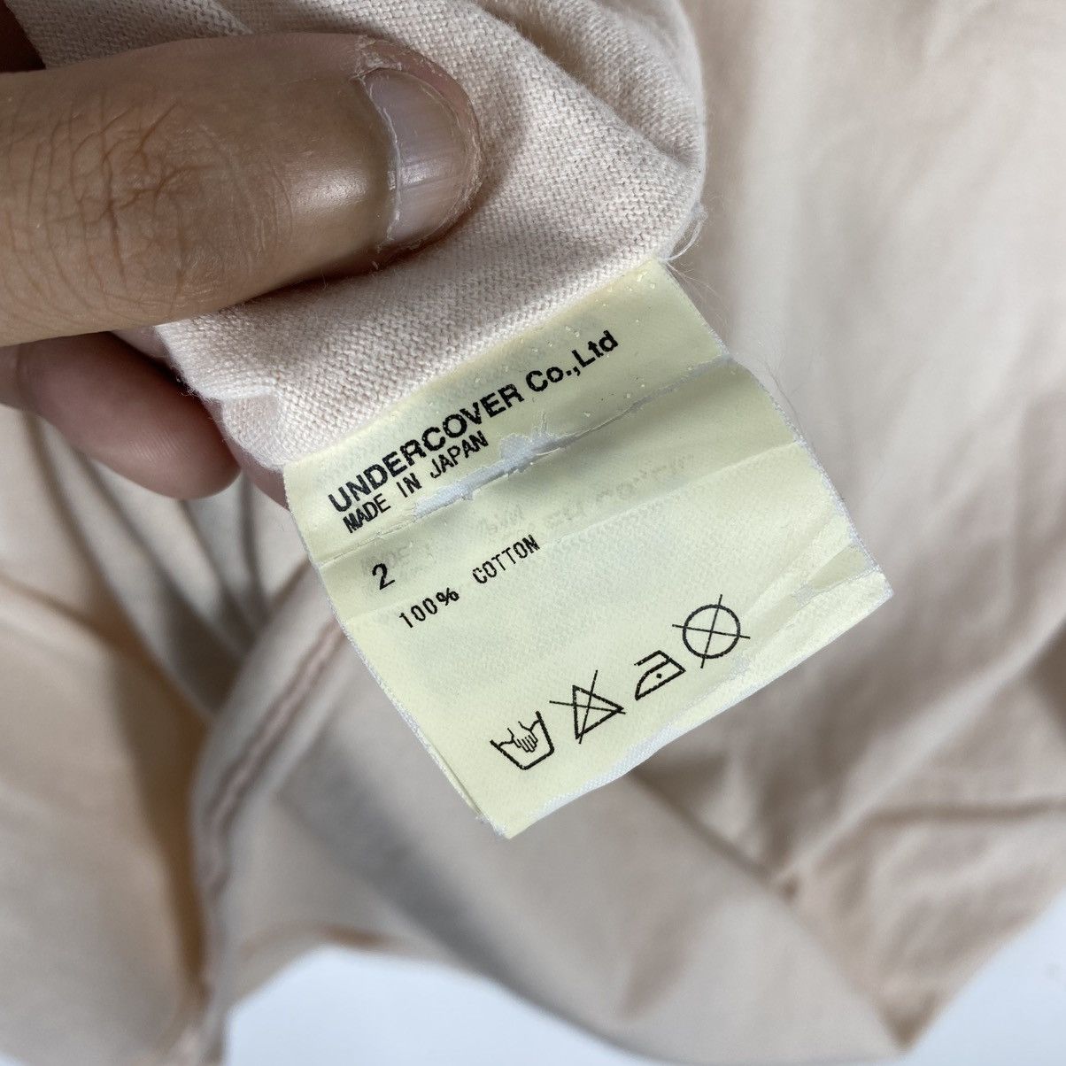 Undercover × Vintage UNDERCOVERISM FOR REBELS Scab Skull Tee Shirt Jun Takahashi Size US M / EU 48-50 / 2 - 13 Thumbnail