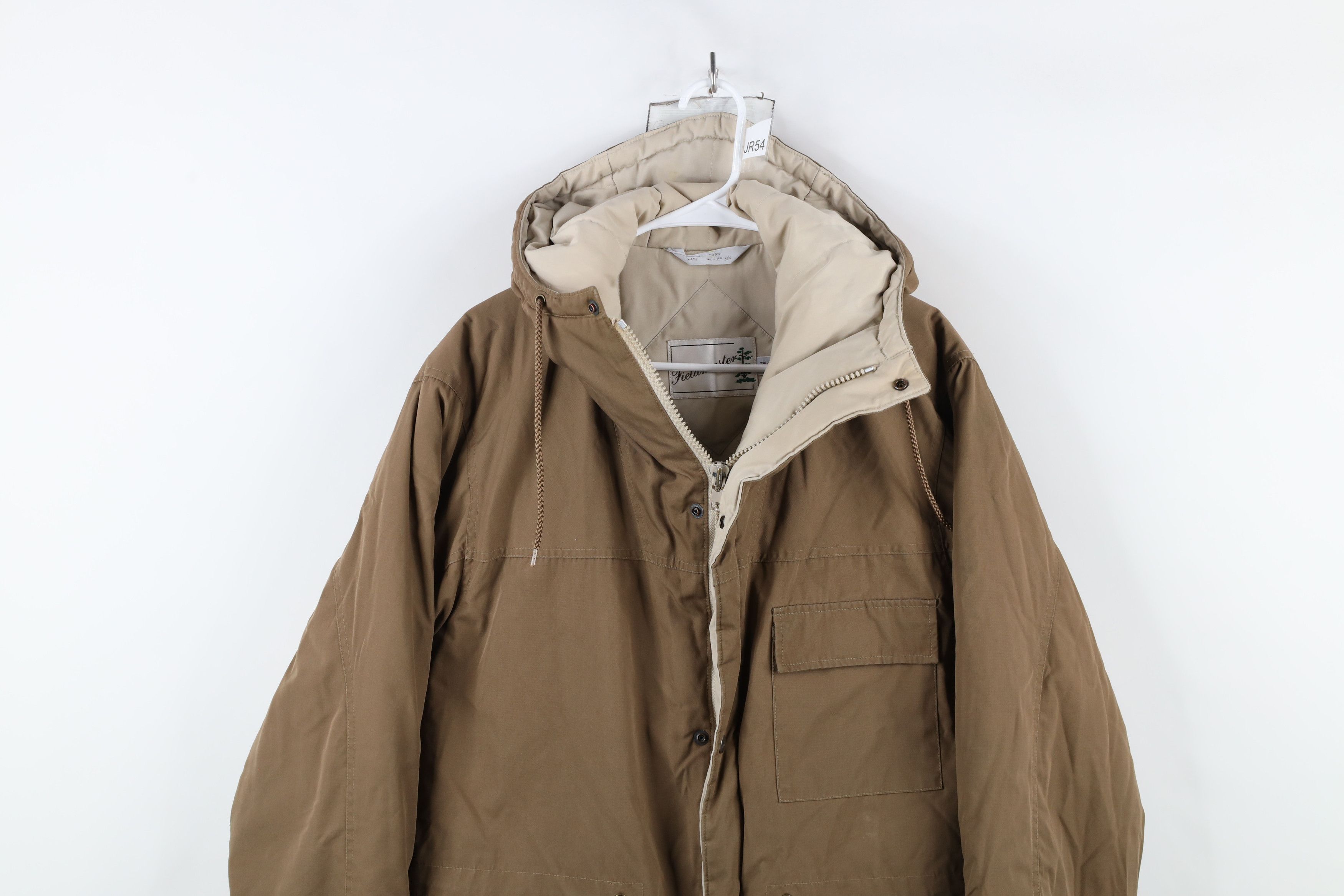 Vintage Vintage 80s 90s Streetwear Faded Quilted Hooded Parka Jacket Size US L / EU 52-54 / 3 - 2 Thumbnail