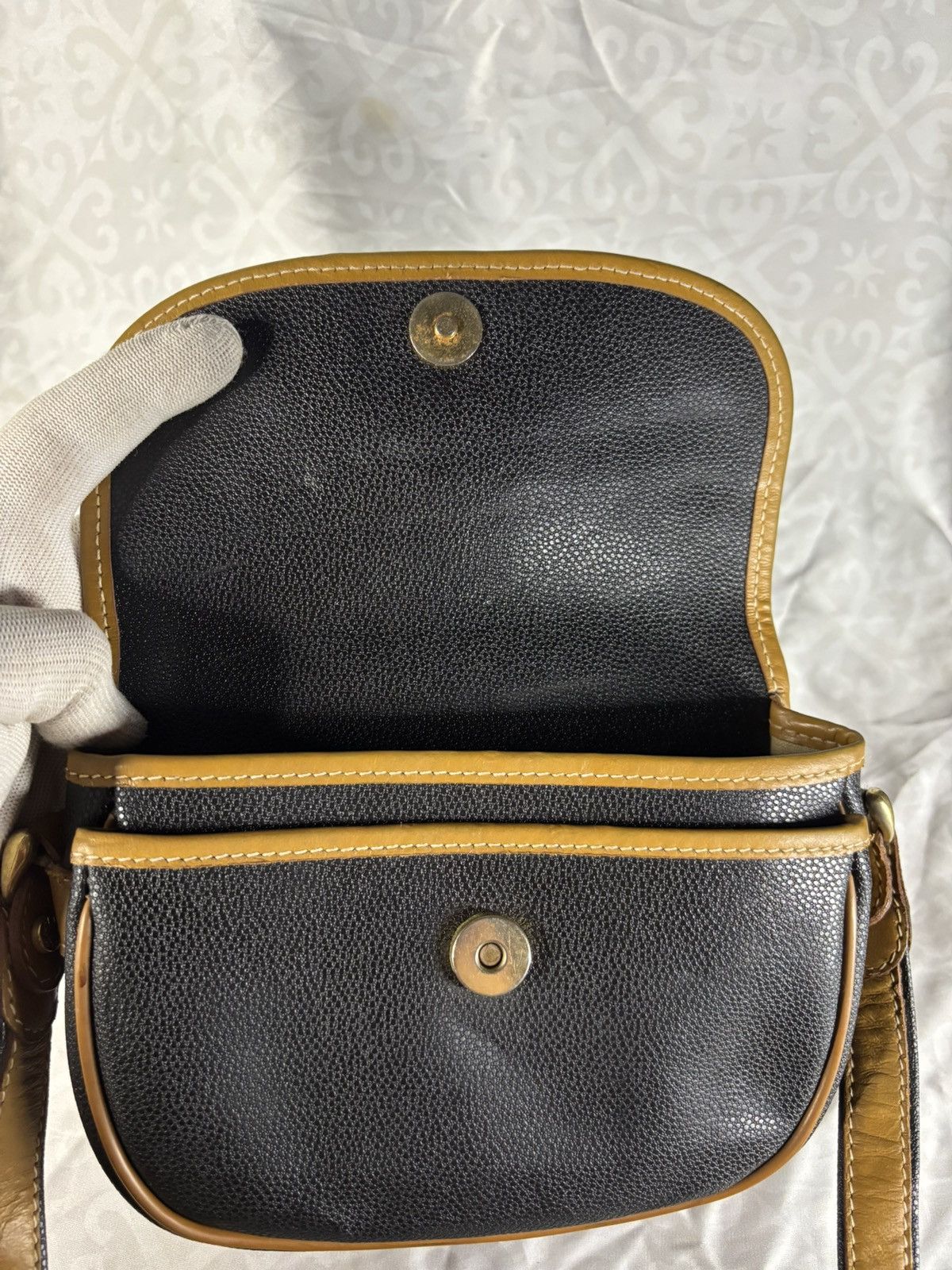 Lancel Defect Lancel Vintage Caviar Skin Cross Body Size ONE SIZE - 8 Thumbnail