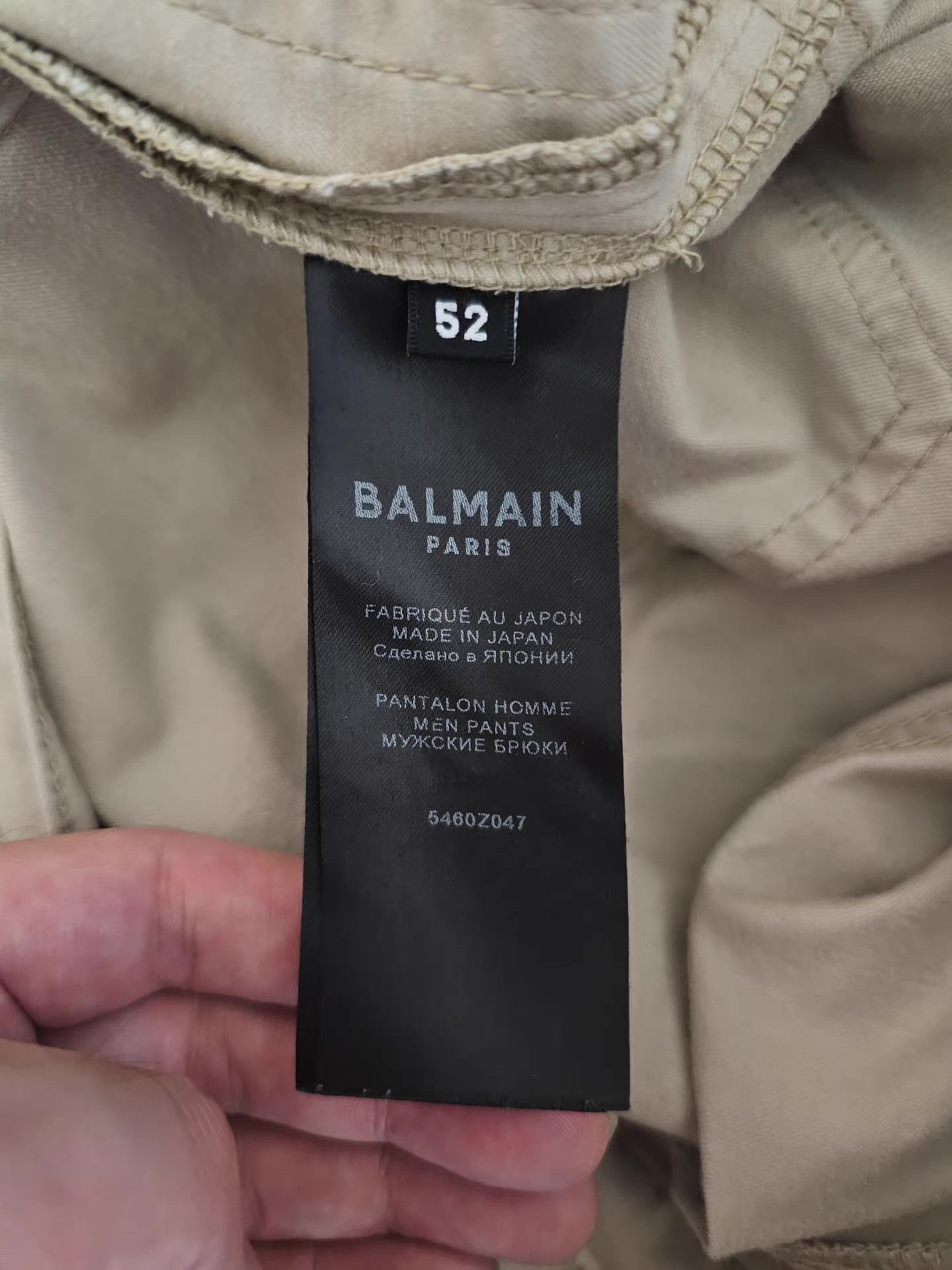 Balmain Balmain beige moto casual pants Q4 Size US 38 / EU 54 - 7 Thumbnail