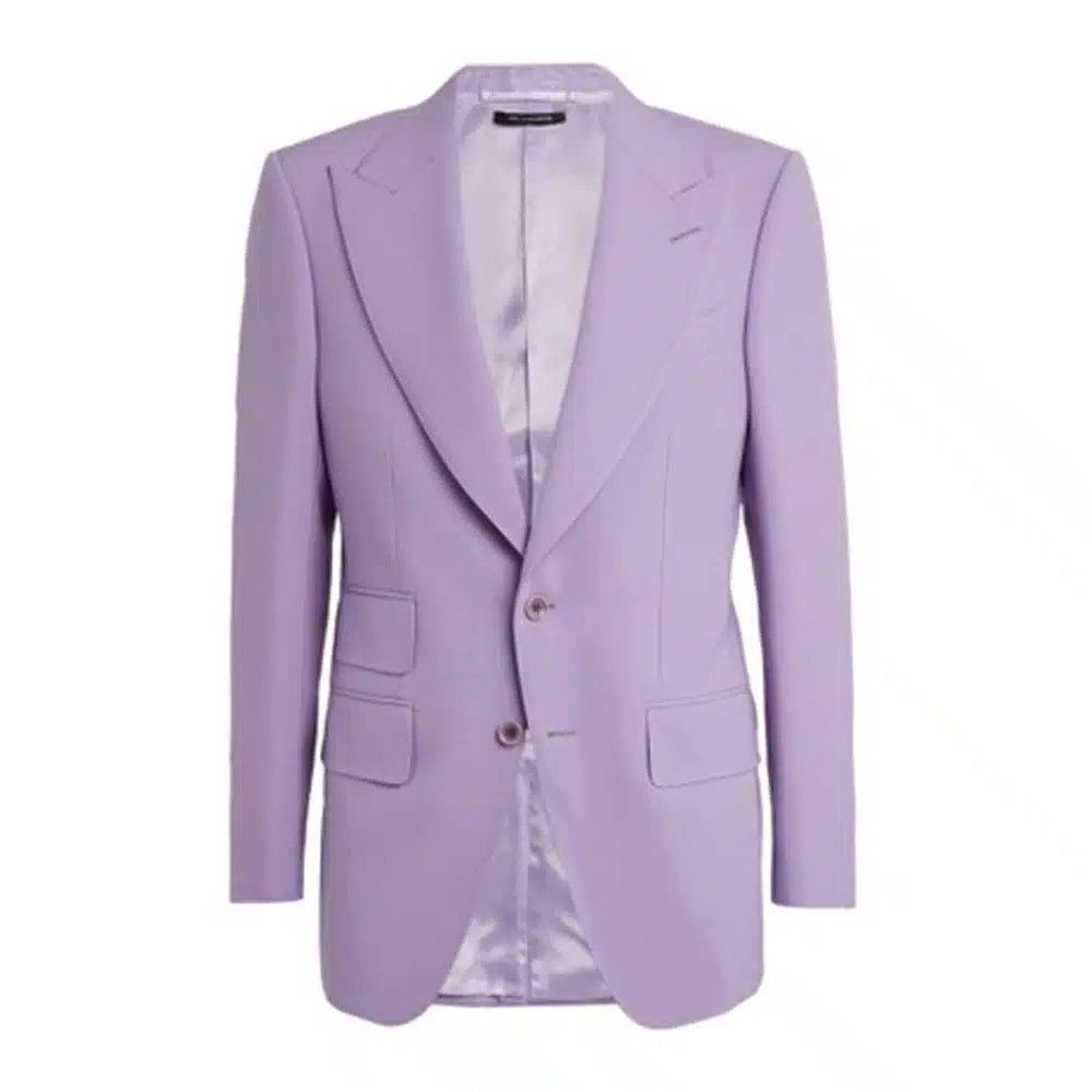 Tom Ford o1loc1c0125 JLAP01 Blazer in Lilac Size US M / EU 48-50 / 2 - 1 Thumbnail