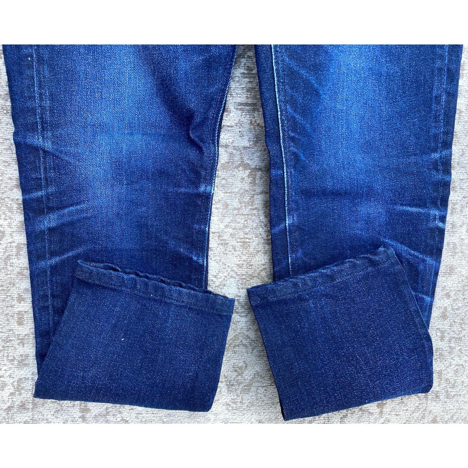 Nudie Jeans Nudie Jeans Lean Dean Jeans Blue 32x32 Zip Regular 5-Pocket Denim Hipster City Distressed Raw Organic Cotton Blend Men’s Size US 32 / EU 48 - 7 Thumbnail