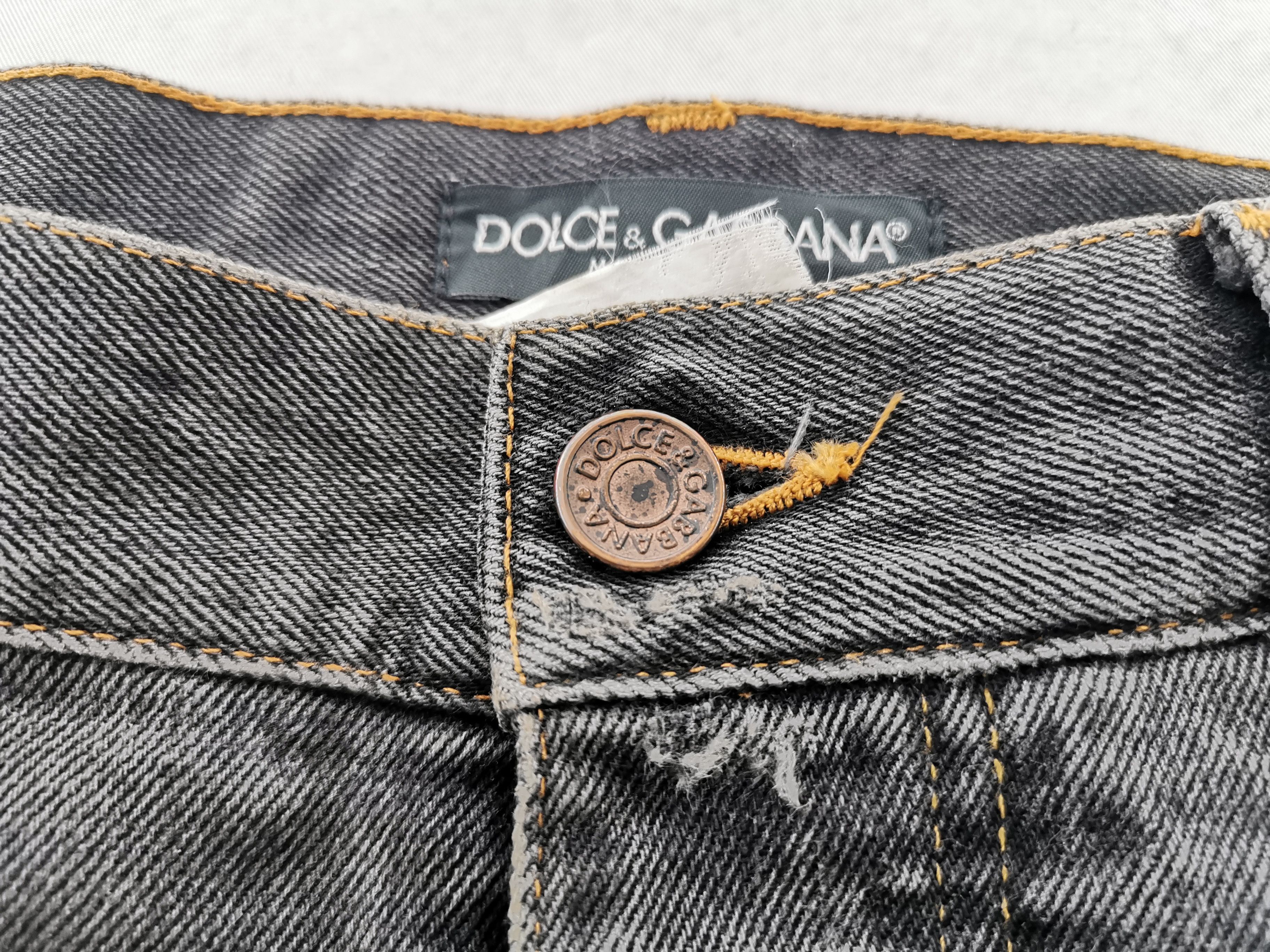 Dolce & Gabbana Dolce & Gabbana Vintage Made In Italy Denim Jeans Size 32 Size US 32 / EU 48 - 11 Thumbnail