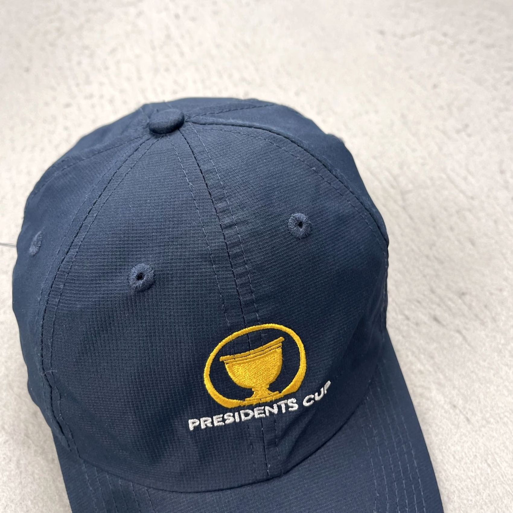 Imperial Presidents Cup Golf Hat Adult Blue Strapback Adjustable Imperial Cap Medinah Men Size ONE SIZE - 2 Thumbnail