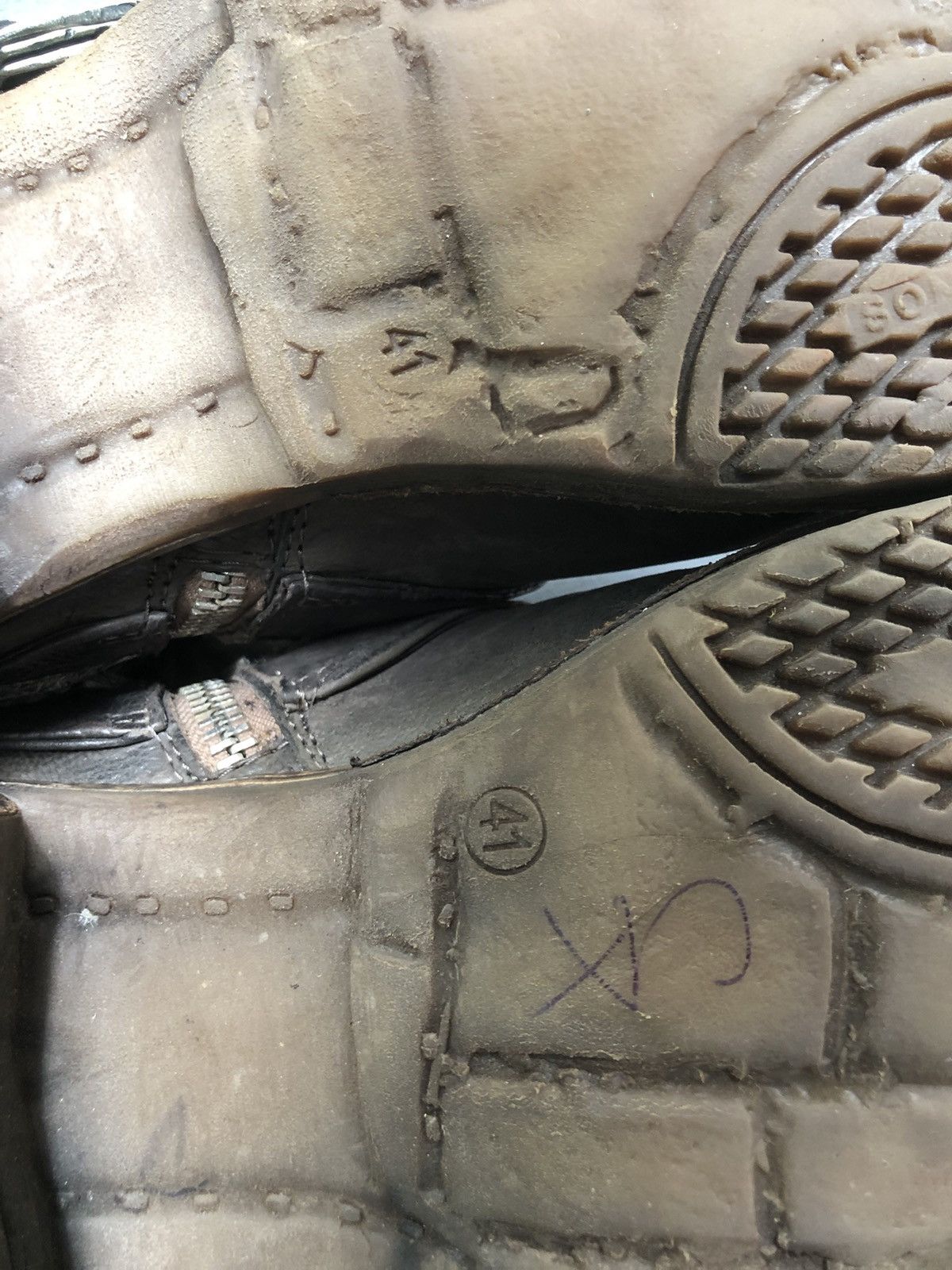 A.S.98 A.S 98 Grey Clafskin Leather Women’s Boots Size 41 Size US 9.5 / IT 39.5 - 12 Thumbnail