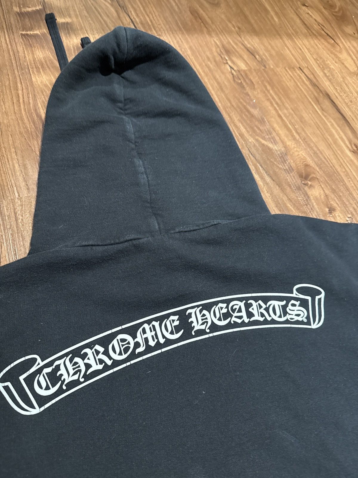 Chrome Hearts Chrome Hearts Scroll Sleeve Logo Hoodie Size US XL / EU 56 / 4 - 3 Thumbnail