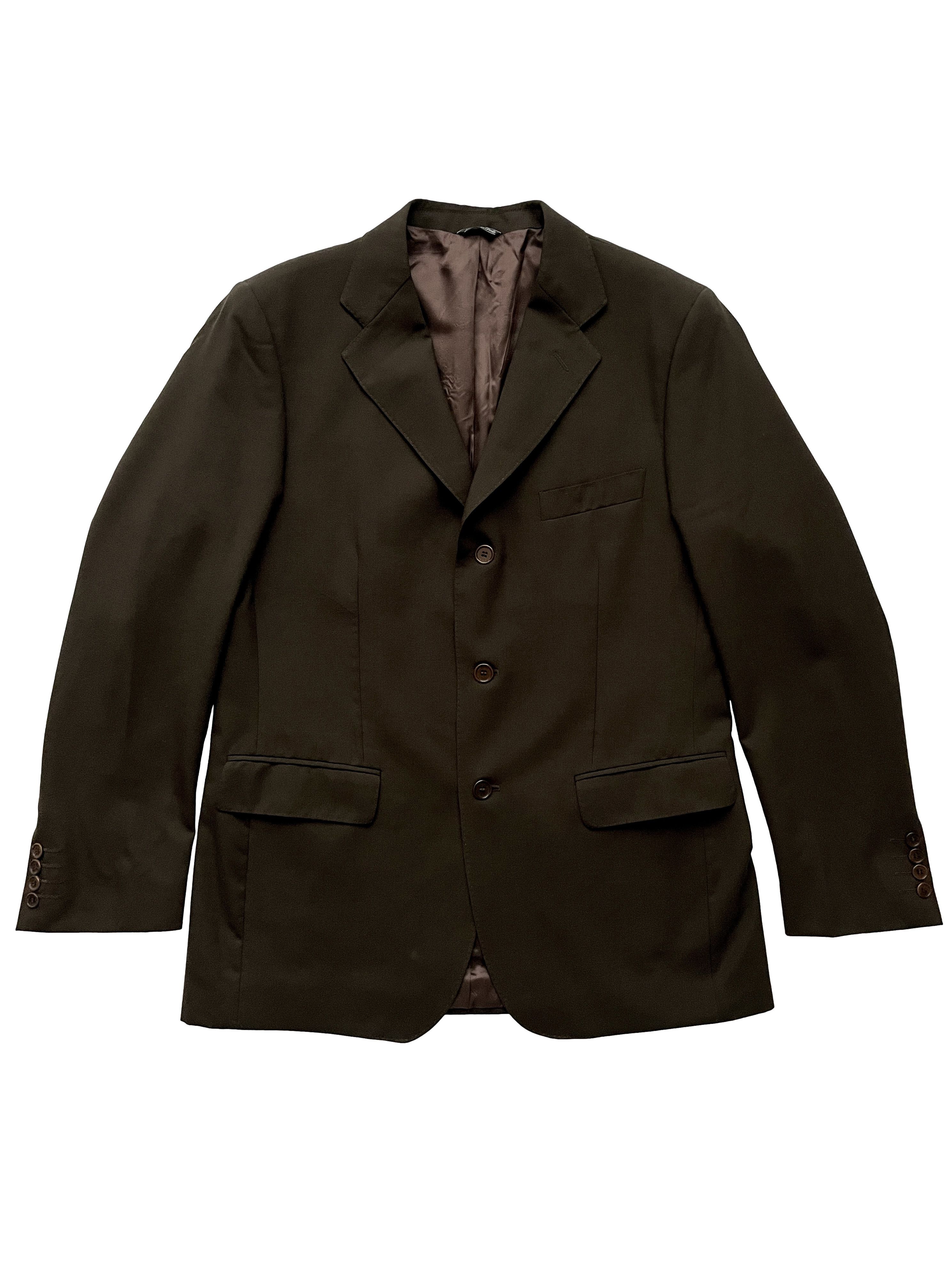 Alexander McQueen ⚡️QUICK SALE⚡️1996 Alexander McQueen Brown Blazer Jacket Size US M / EU 48-50 / 2 - 1 Thumbnail