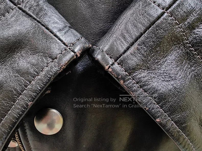 The Real McCoy's The Real McCoys J-31 Classic Pig's Milk Horseskin Motorcyc Size US XXL / EU 58 / 5 - 8 Thumbnail