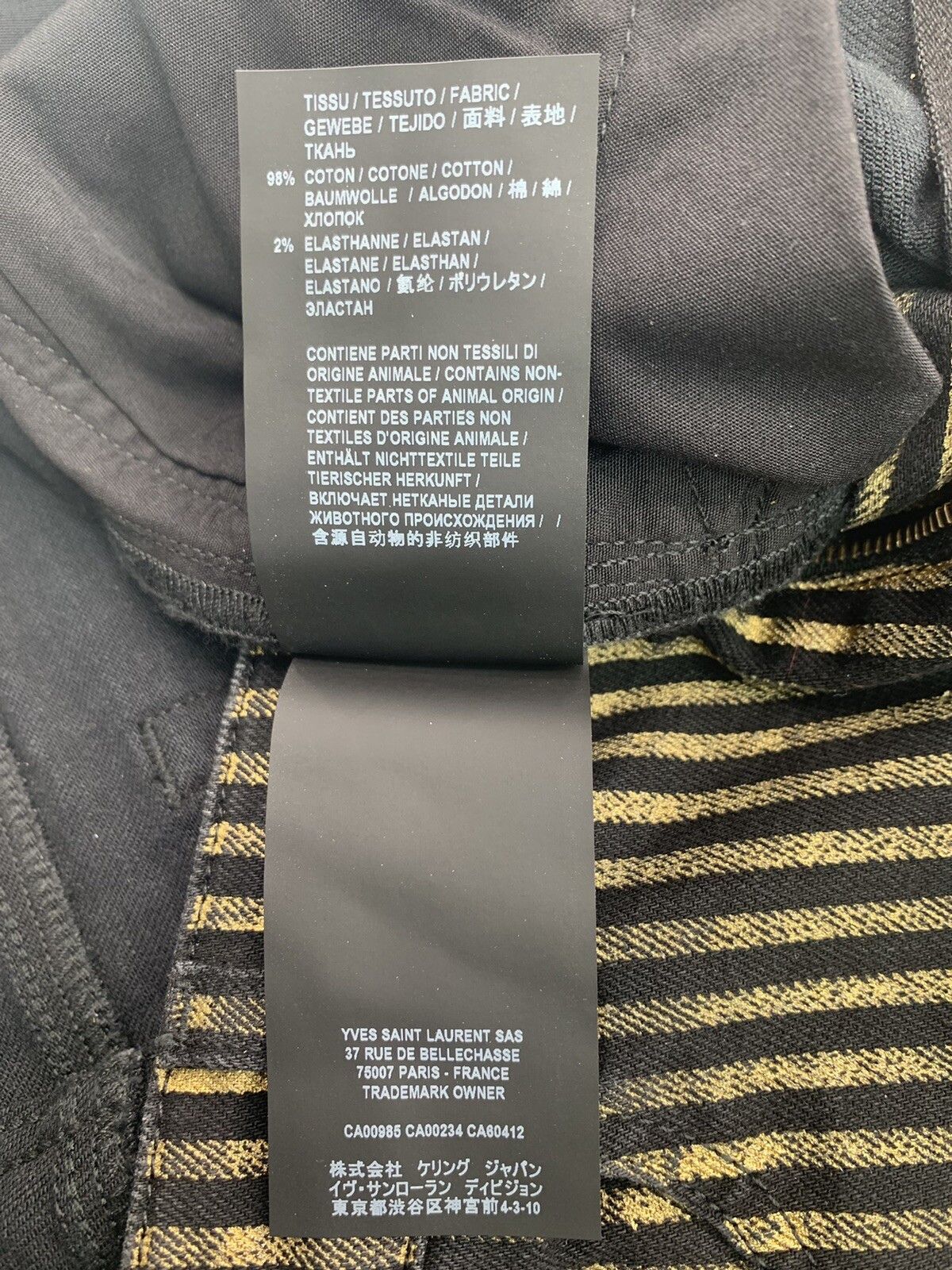 Saint Laurent Paris New Saint Laurent Jeans Size-29 Size 29" - 9 Thumbnail