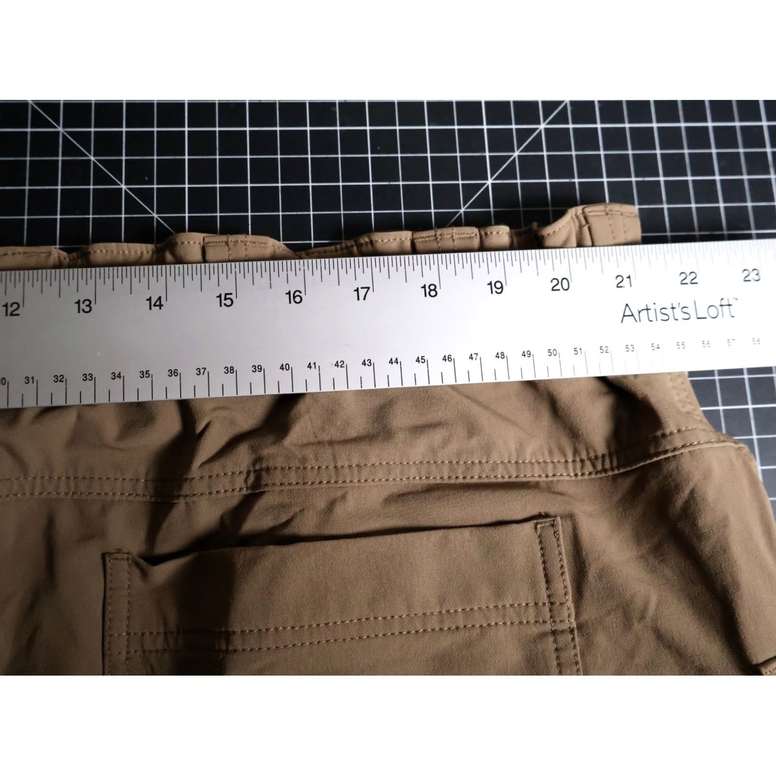Vintage Duluth Cargo Pants Men's 2XL x 30 Brown Nylon Stretch Lined Pockets Workwear Denim? Size US 42 / EU 58 - 5 Thumbnail