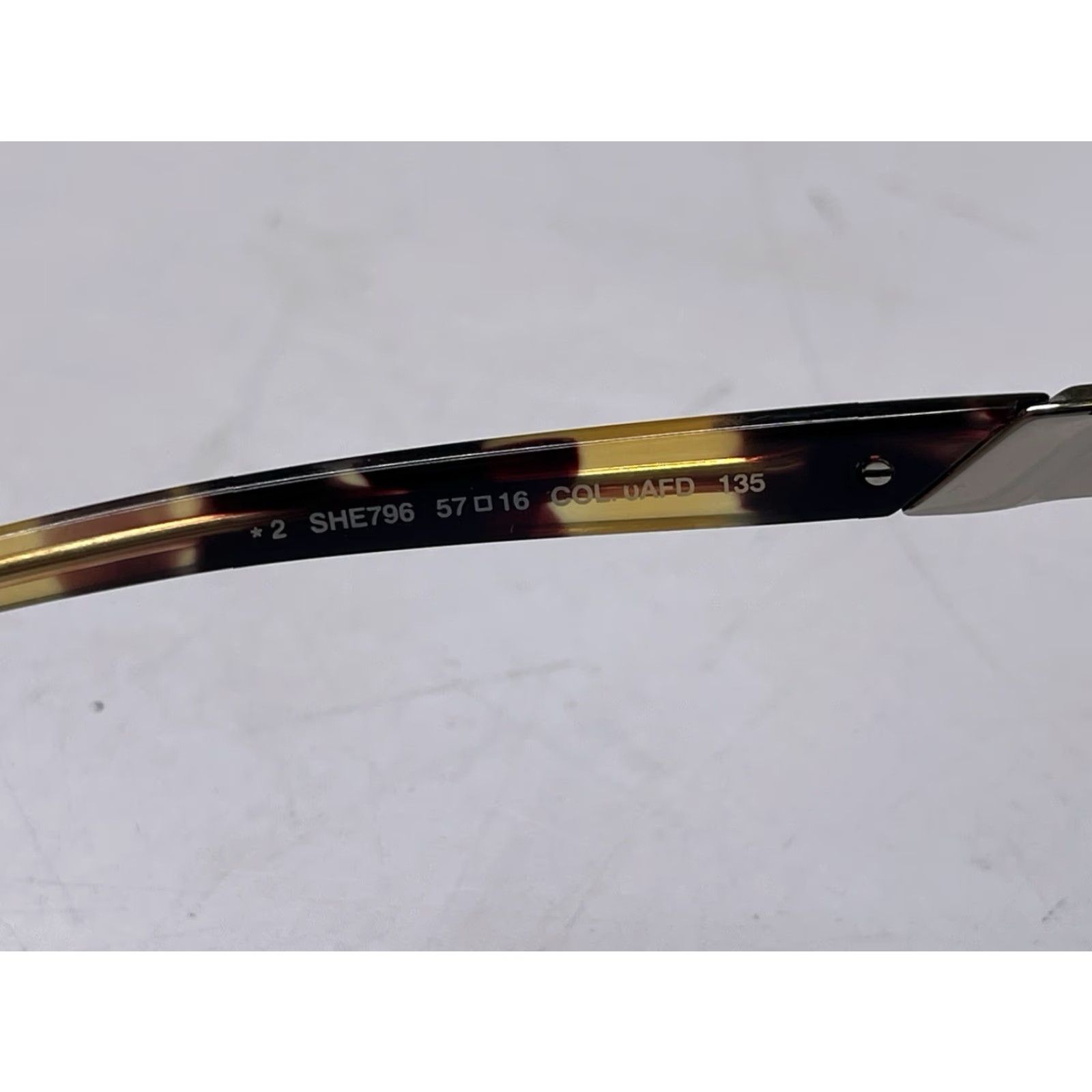 Carolina Herrera Carolina Herrera Sunglasses Cat Eye Unisex Adults Frames Only Brown Tinted Polycarbonate Acetate Tortoise Multicolor Size ONE SIZE - 6 Thumbnail