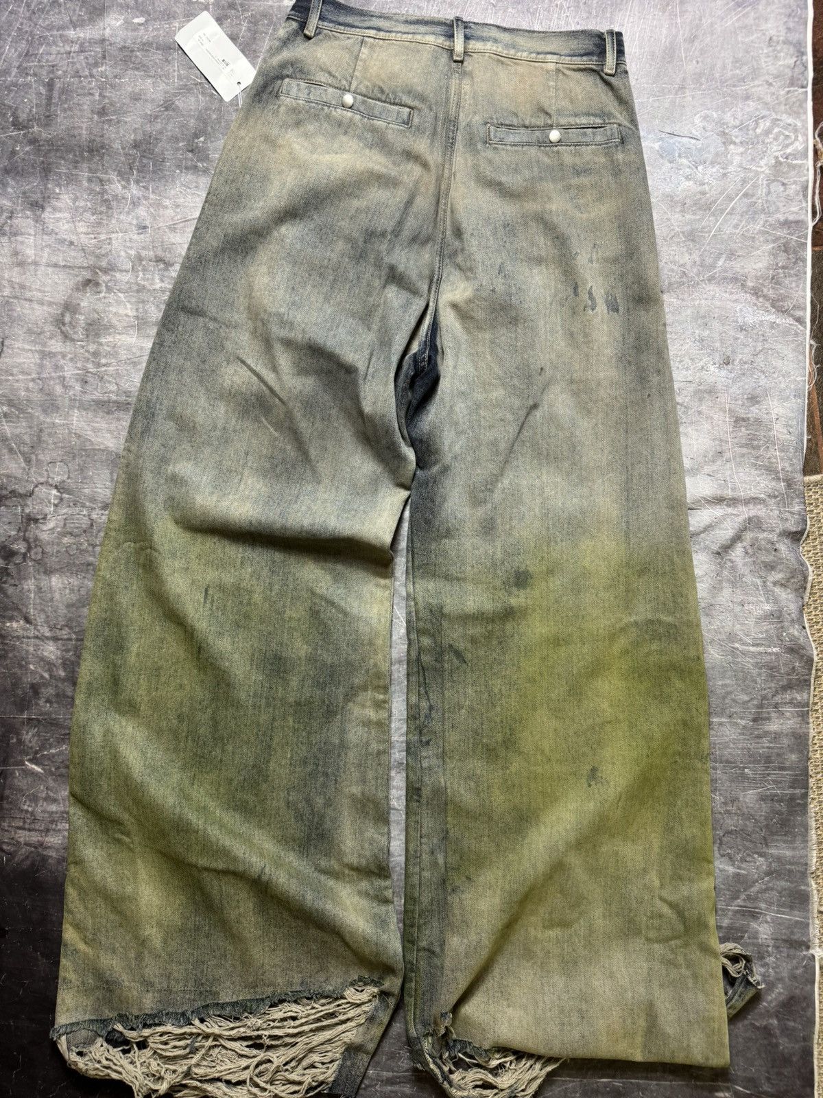 Rick Owens Rick Owens Tailored Bela Distressed Denim Jeans Size US 32 / EU 48 - 3 Thumbnail
