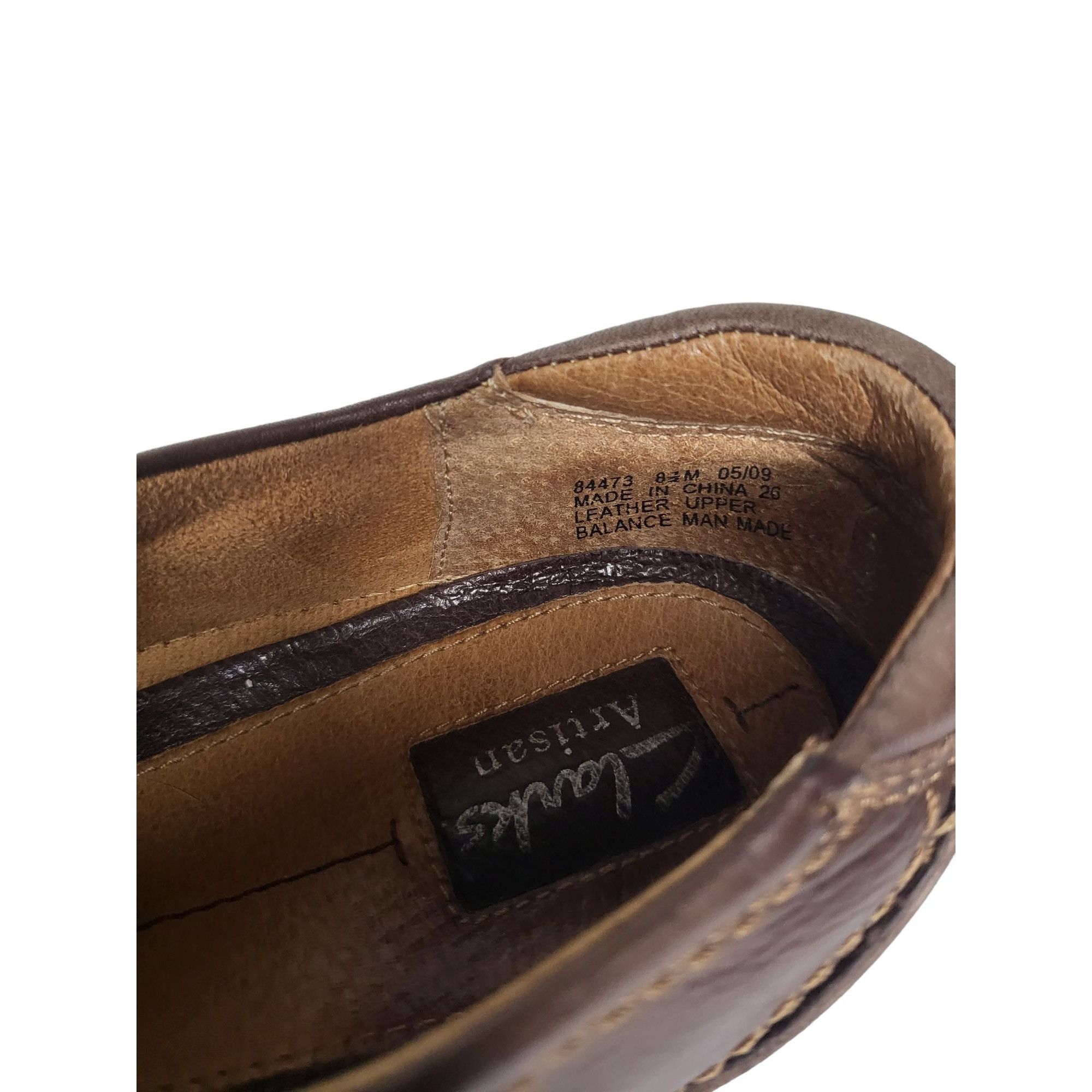 Clarks Womens Pewter Cushioned Haley Stork Slip On Flats Bronze Size 7m