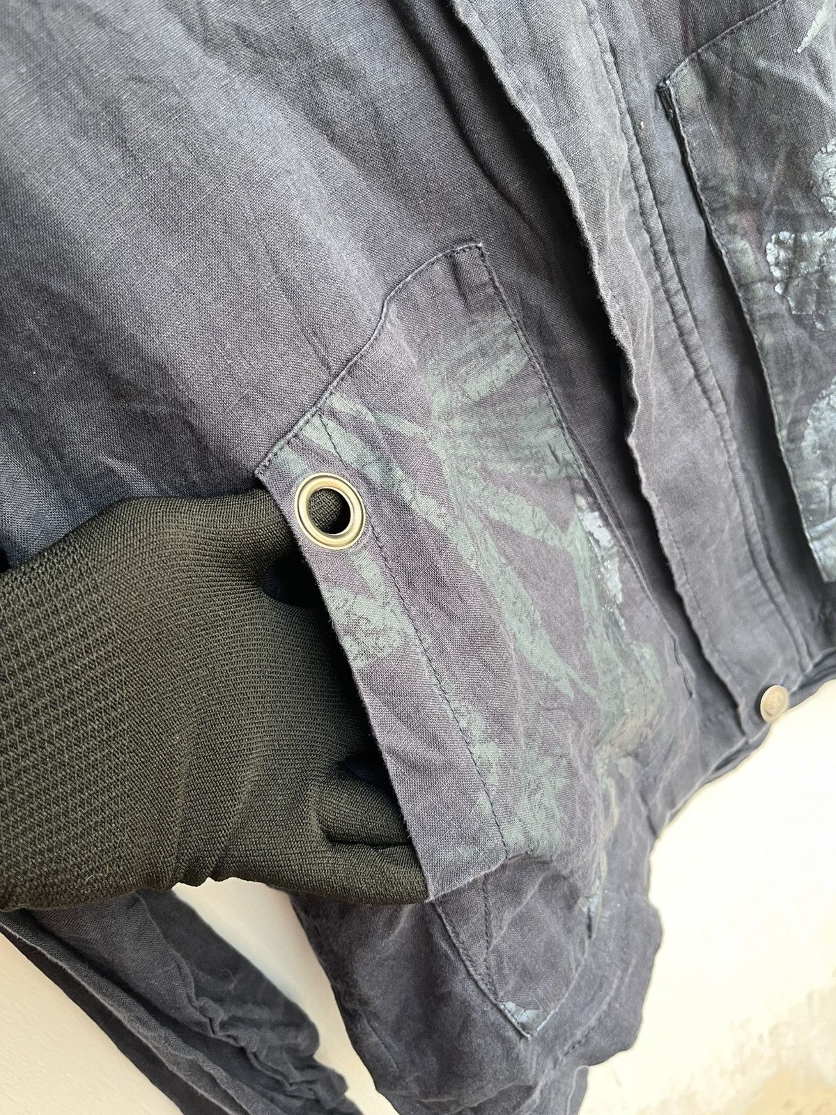 Isamu Katayama Backlash Japanese Lisabong Double Pocket Studed Jacket Punk Vkei m Size US S / EU 44-46 / 1 - 2 Thumbnail