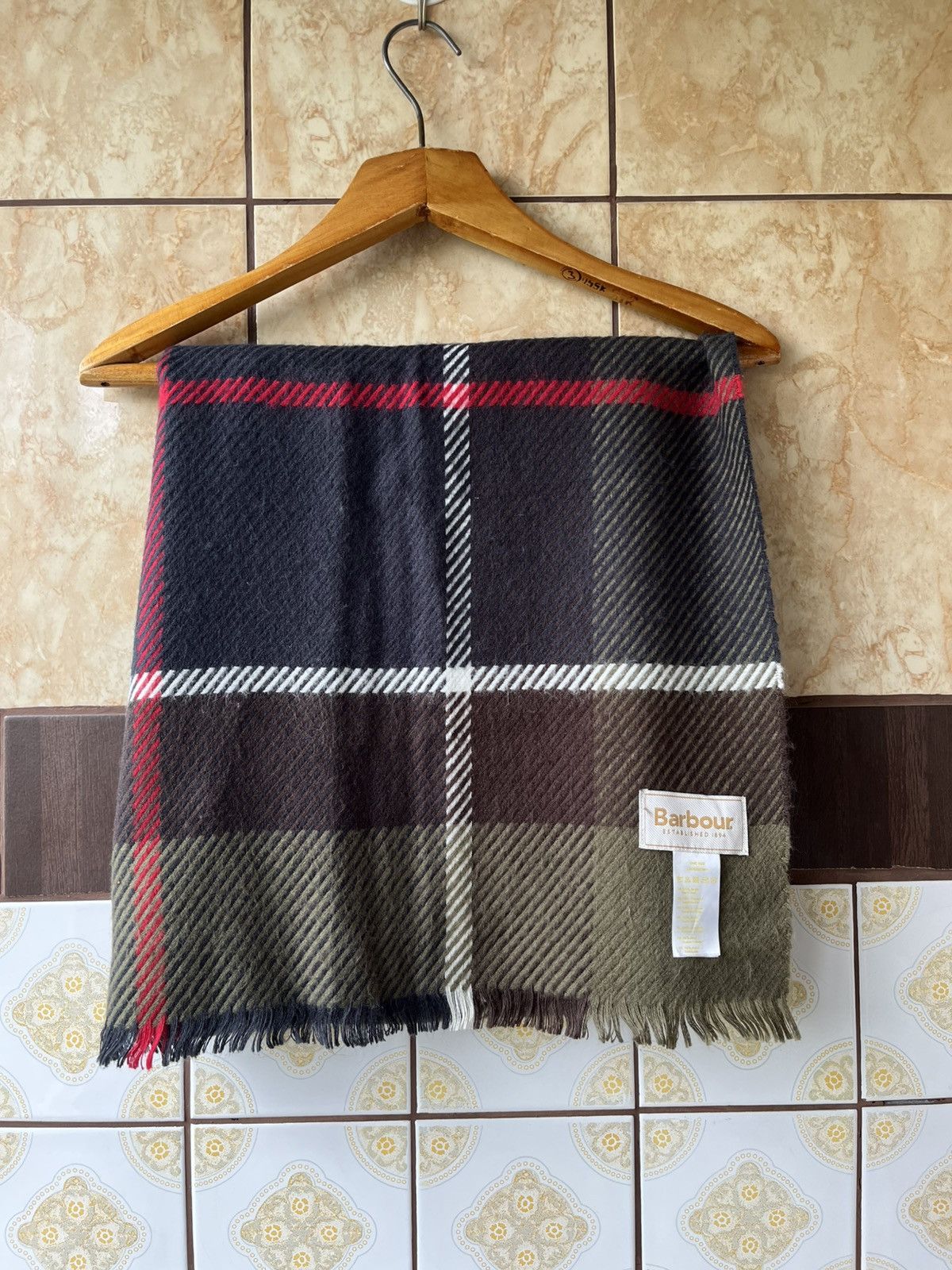 Barbour Barbour big scarf Size ONE SIZE - 2 Thumbnail