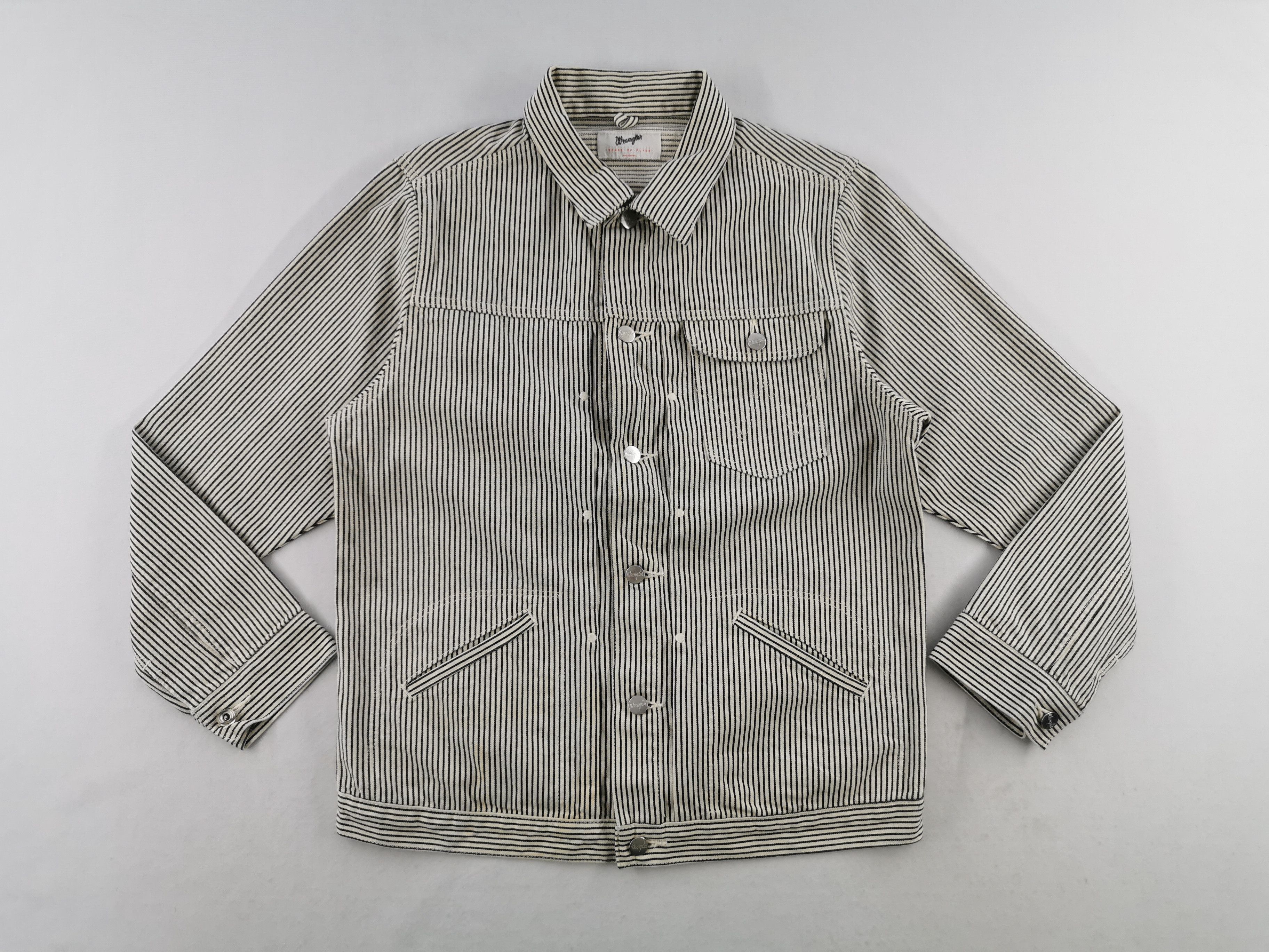 Wrangler Vintage Wrangler X Sense Of Place Hickory Denim Jacket Size US M / EU 48-50 / 2 - 1 Thumbnail