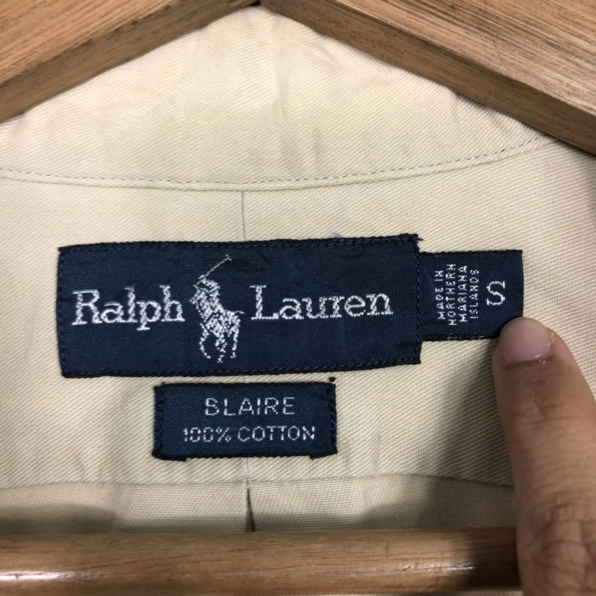 Polo Ralph Lauren 🔥VINTAGE CHORE WORK SHIRT JACKET RALPH LAUREN DUCK CANVAS Size US S / EU 44-46 / 1 - 22 Thumbnail