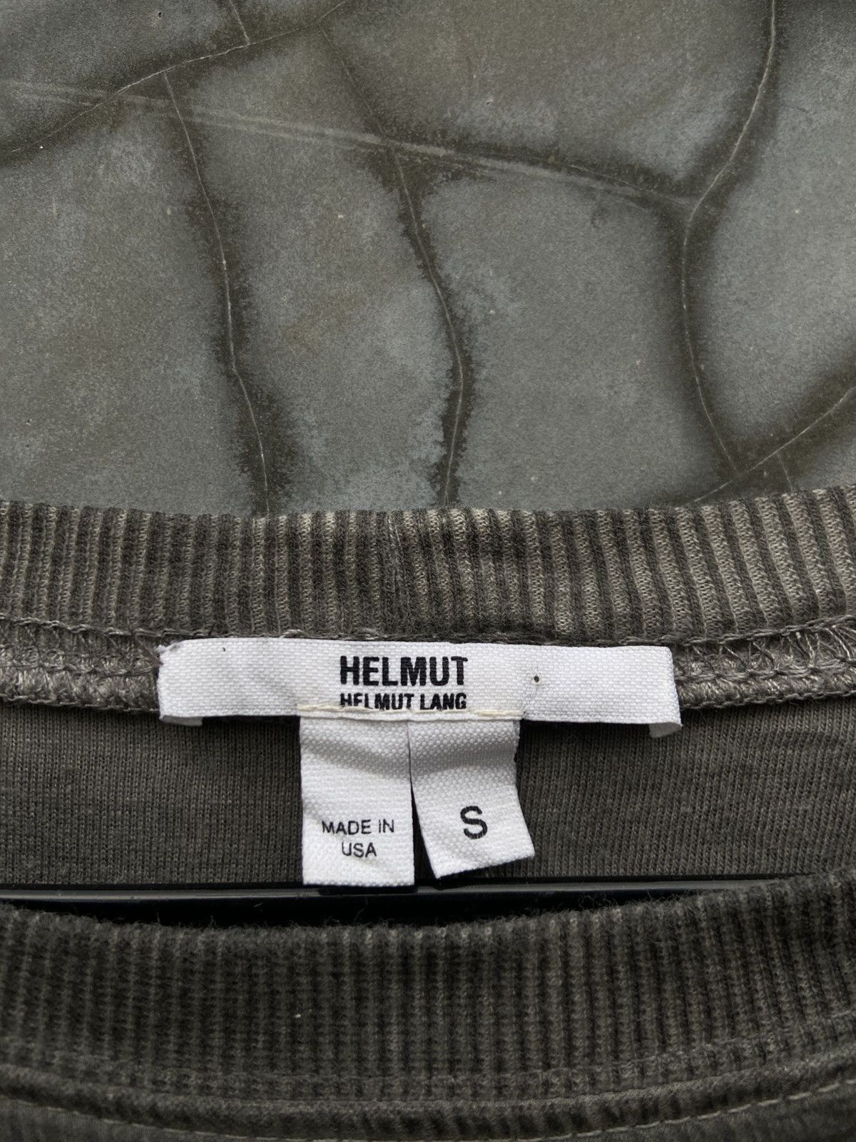 Helmut Lang Offer‼️ Helmut Lang Aesthetic Destroy Distressed Sweatshirt Size US S / EU 44-46 / 1 - 15 Thumbnail