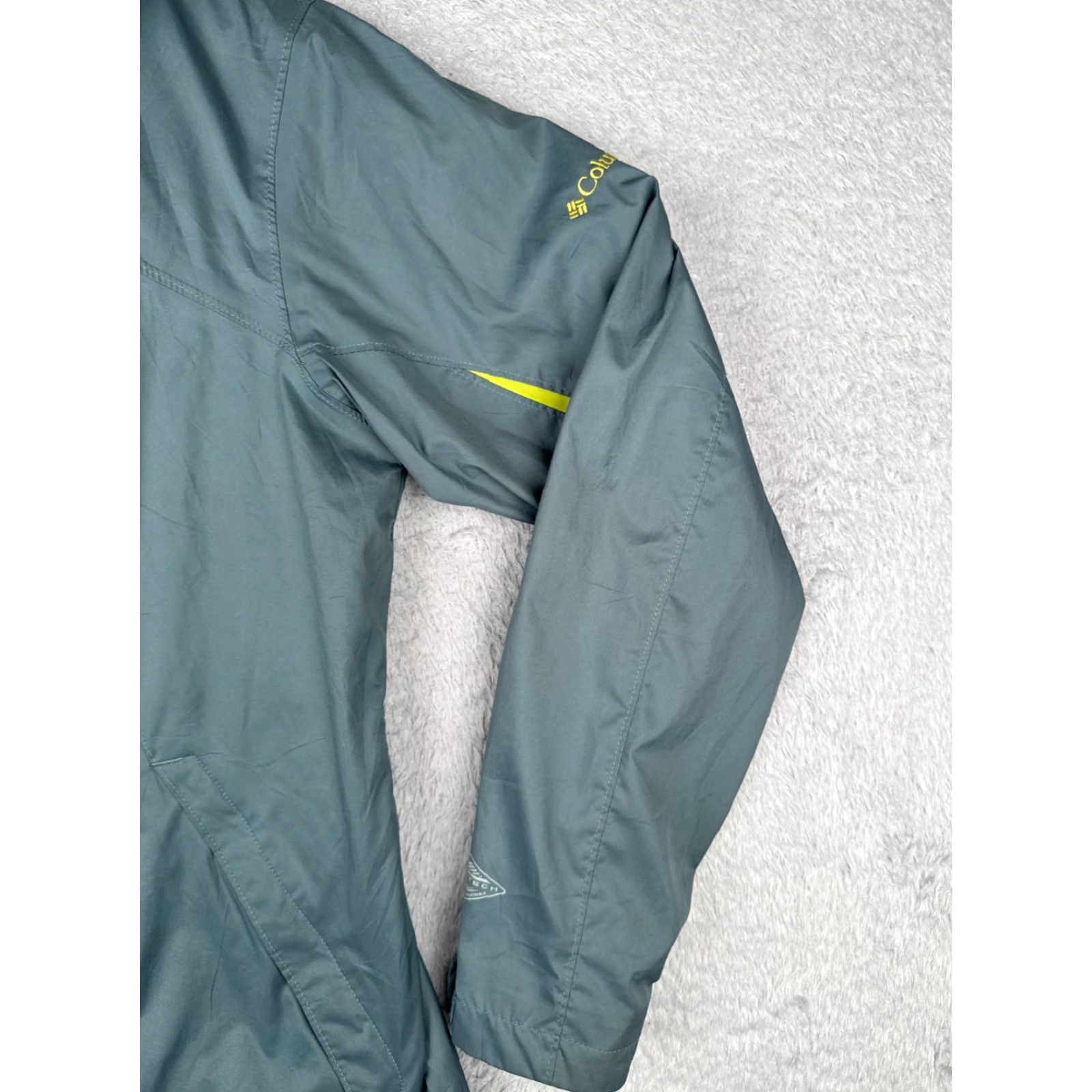 Vintage Columbia Jacket Women Medium Green Interchange 3-in-1 SHELL ONLY Ski Snow Winter Size M / US 6-8 / IT 42-44 - 6 Thumbnail