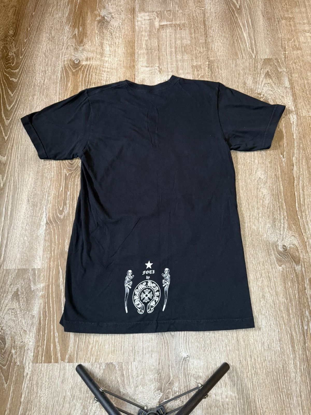 Chrome Hearts STEAL! Chrome Hearts X Foti Skeleton T-Shirt Size US S / EU 44-46 / 1 - 3 Thumbnail