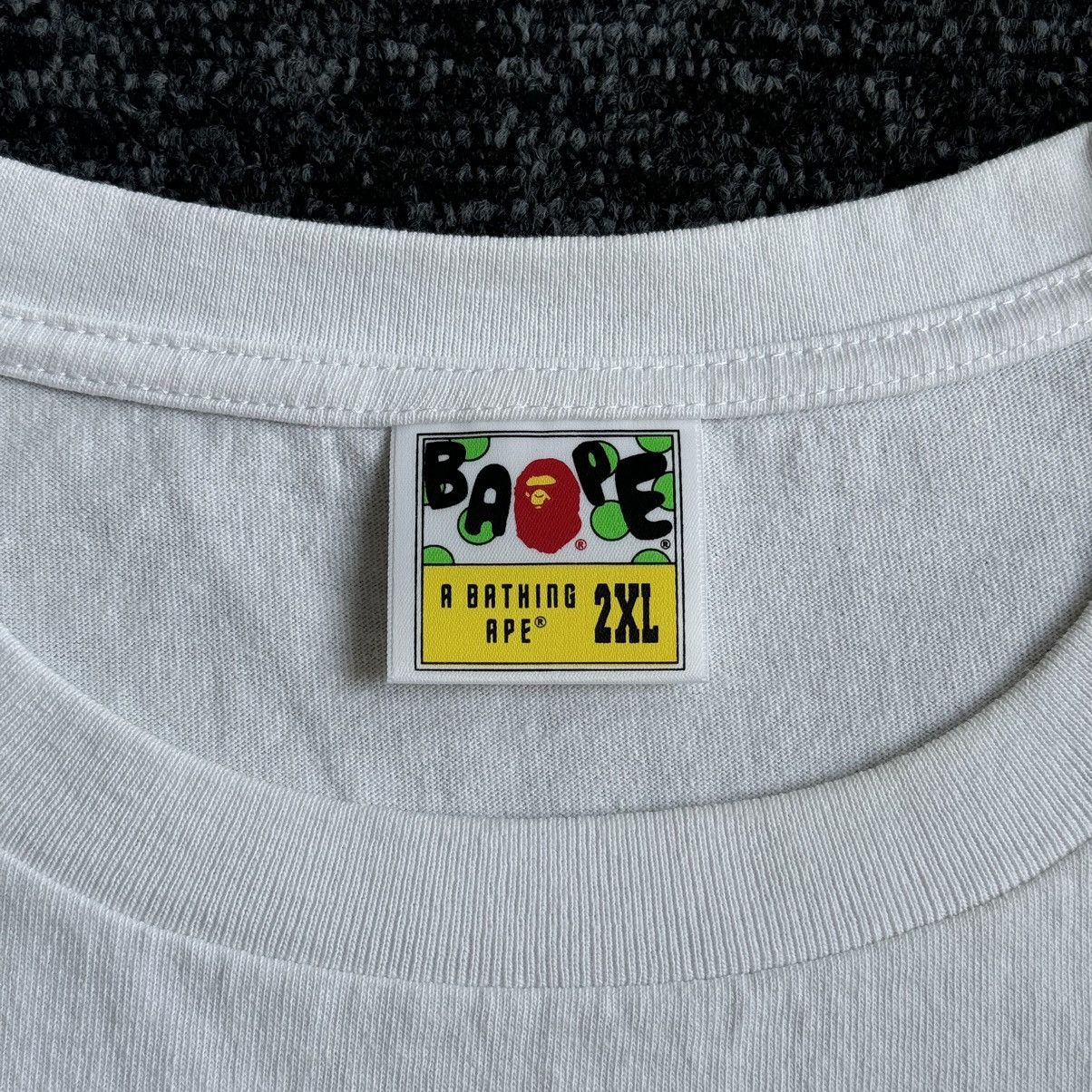 Bape Bape Sta ABC Milo Star Logo T-shirt White Size US XXL / EU 58 / 5 - 6 Thumbnail