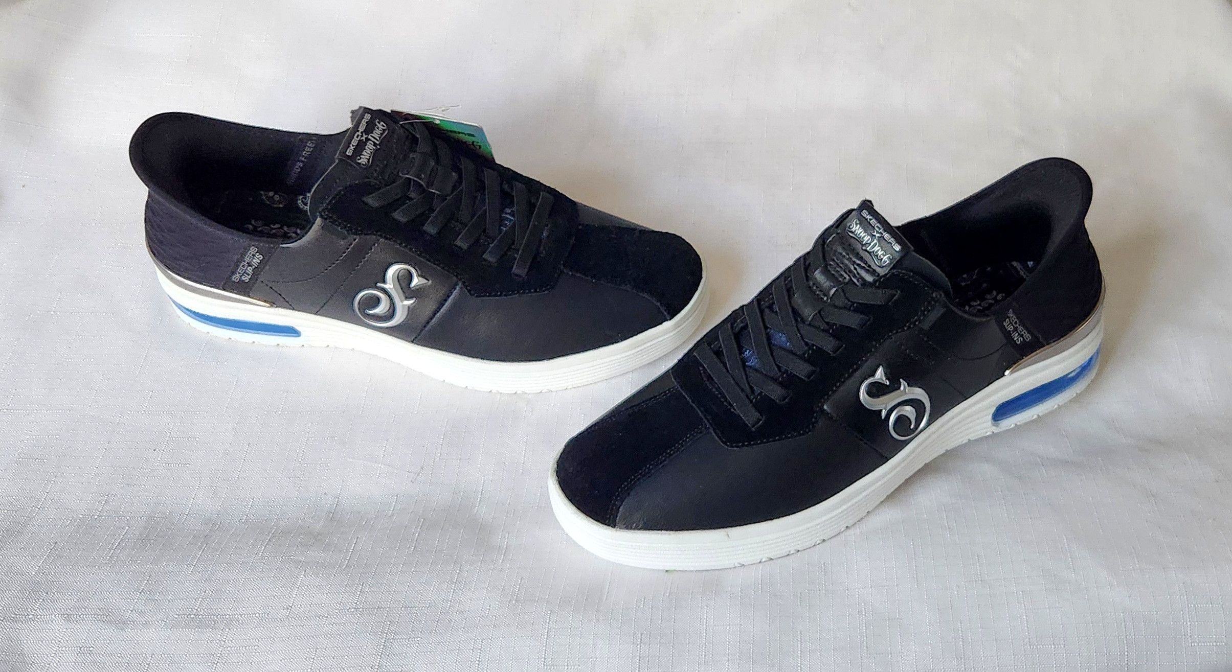 SKECHERS × Snoop Dogg Skechers X Snoop Dogg Slip Ins Doggy Air Black Size 10 New Size US 10 / EU 43 - 5 Thumbnail