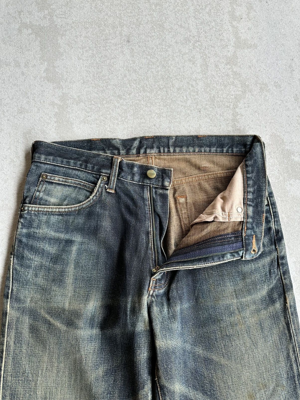 Wrangler W31 L31 🔥🔥 Vintage WRANGLER Jeans Rusty Denim Pants Size US 31 - 10 Thumbnail