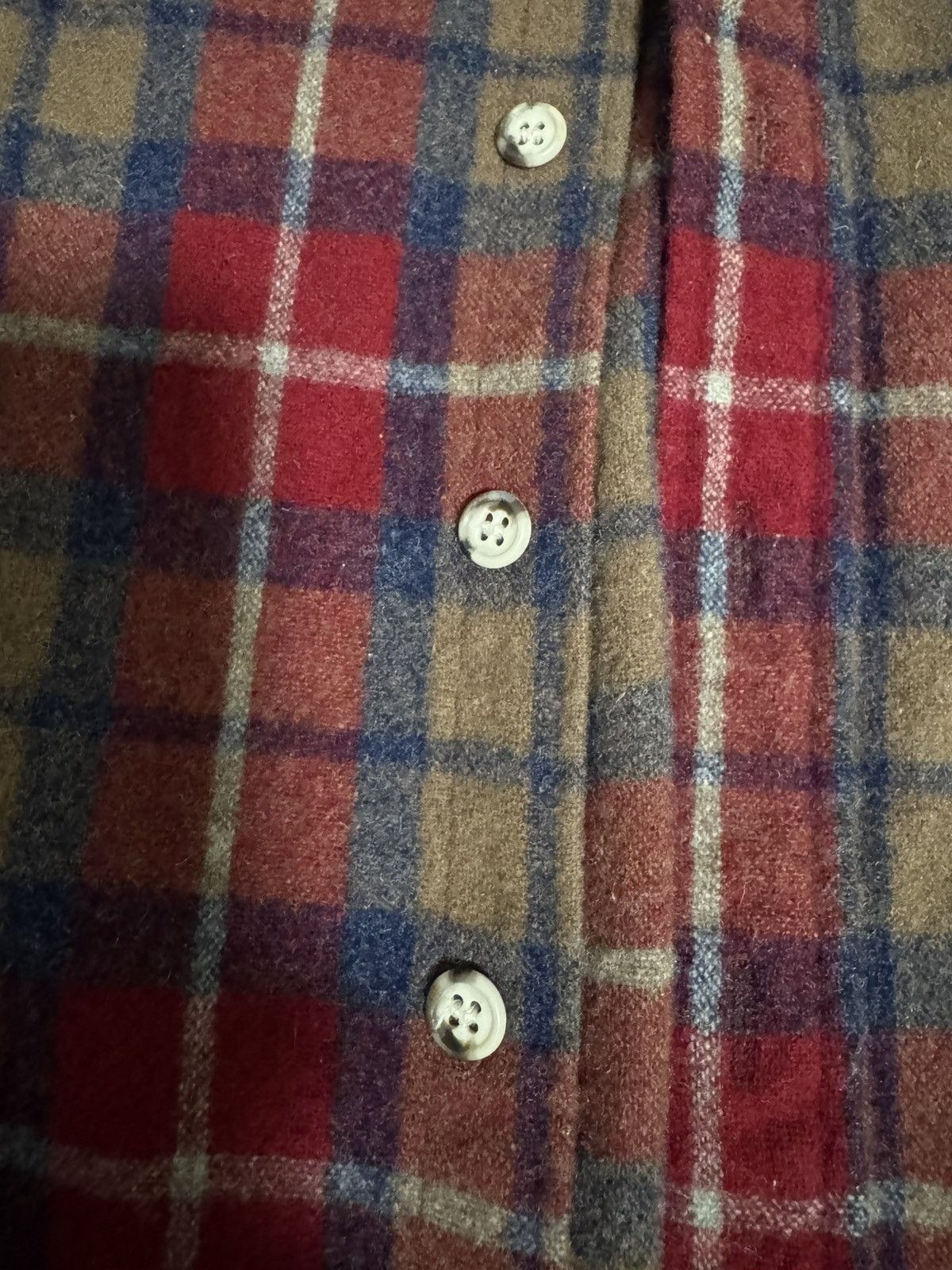 Other Vintage 80s Cumberland Woolens 100% Wool Flannel Button Up Size US M / EU 48-50 / 2 - 4 Thumbnail