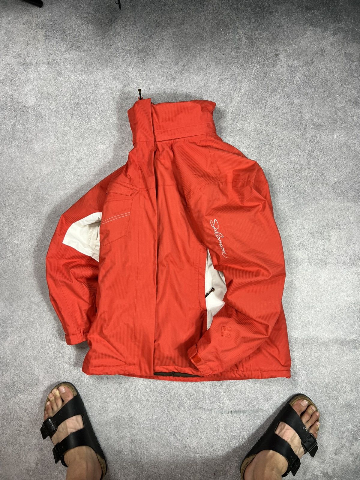 Salomon 🔥Vintage Salomon 2009’s Technical fleece panelled y2k jacket Size US XL / EU 56 / 4 - 3 Thumbnail