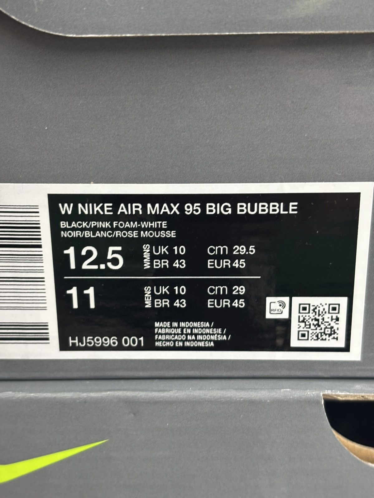 Nike ✅Nike Air Max 95 OG Neon Size 11M Size US 11 / EU 44 - 11 Thumbnail