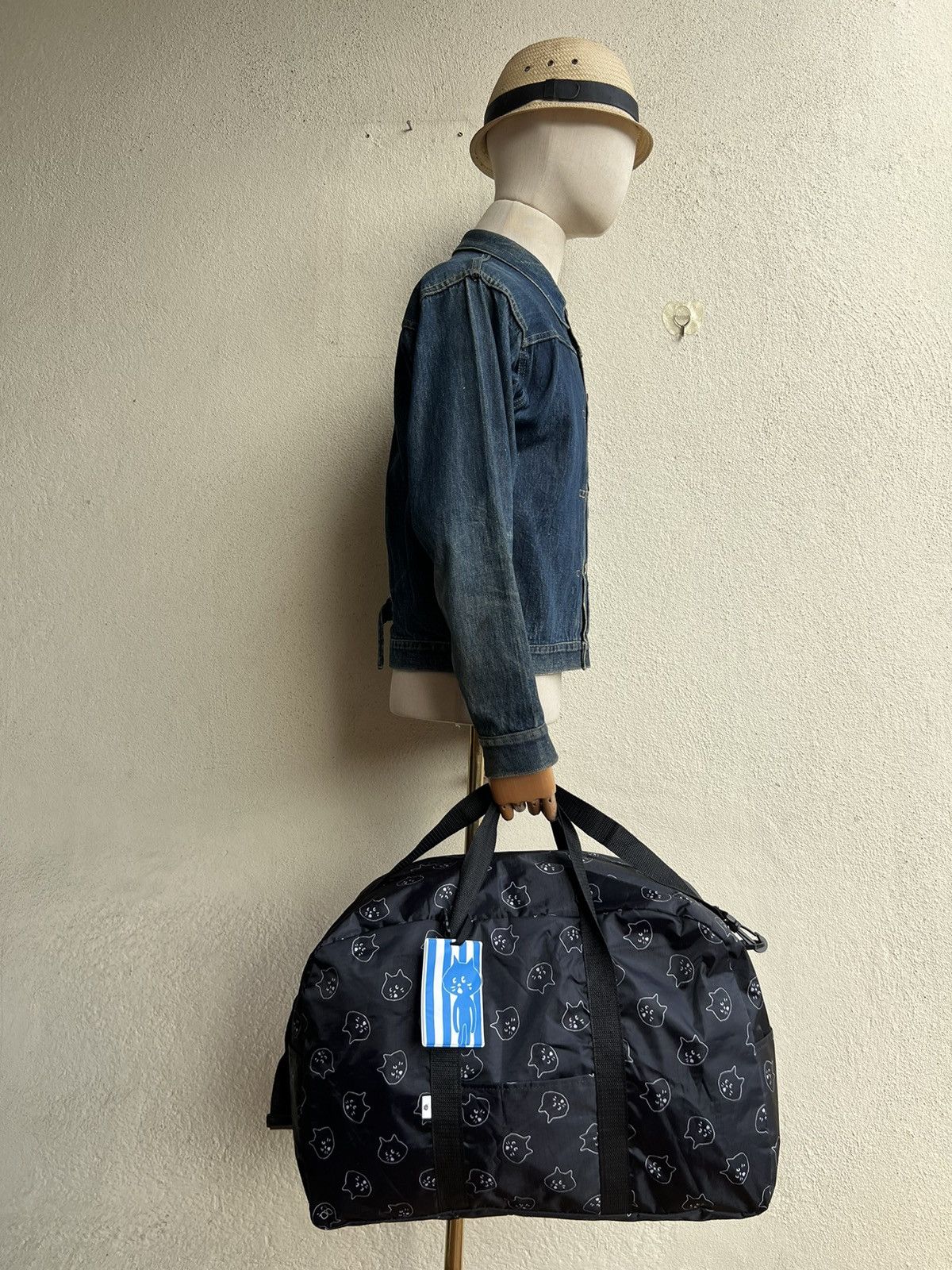 Issey Miyake Ne-net Ripstop Nylon 2Way Big Boston Travel Bag Size ONE SIZE - 5 Thumbnail