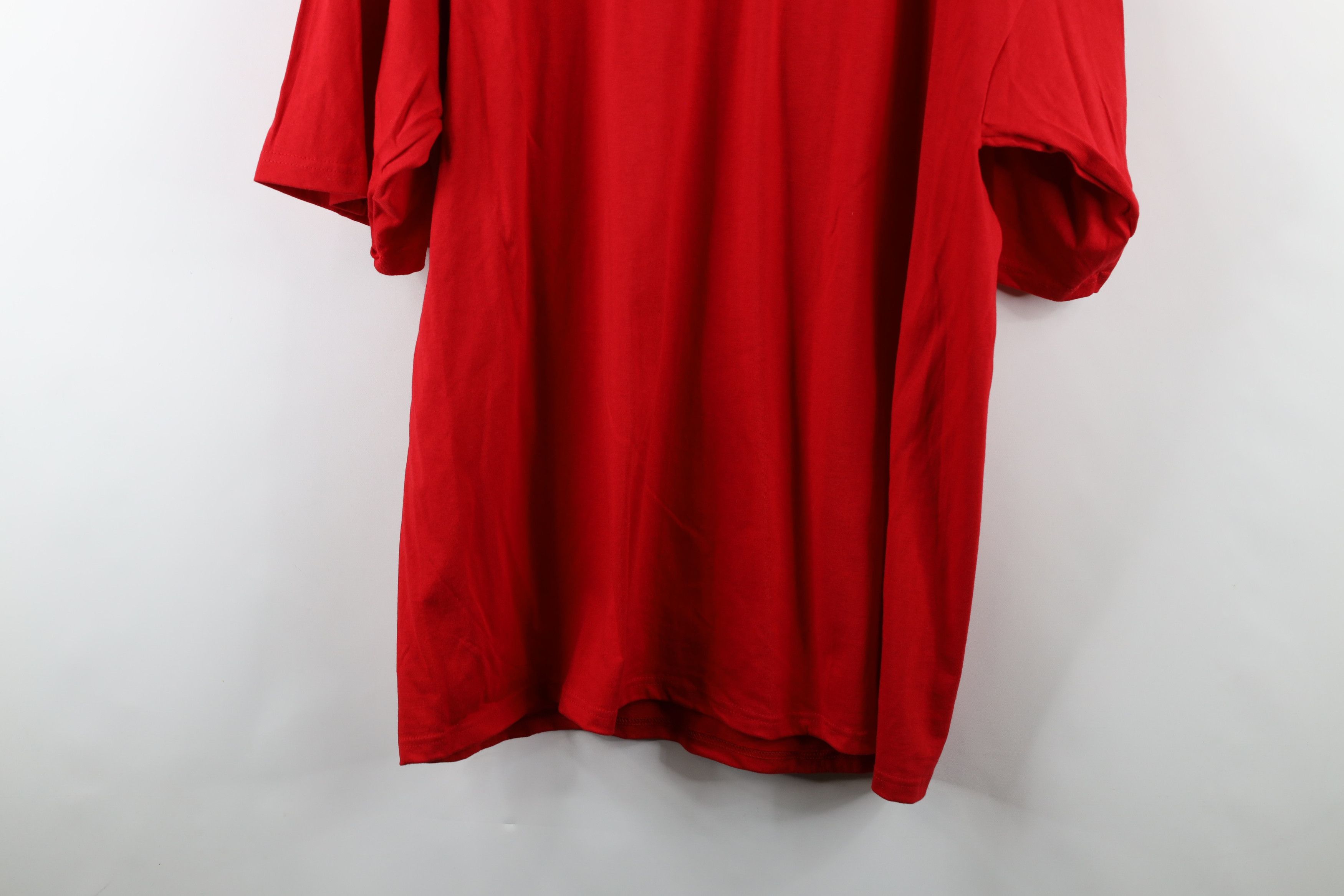 Vintage 90s Heads With A Ram Dodge Ram Racing T-Shirt Red