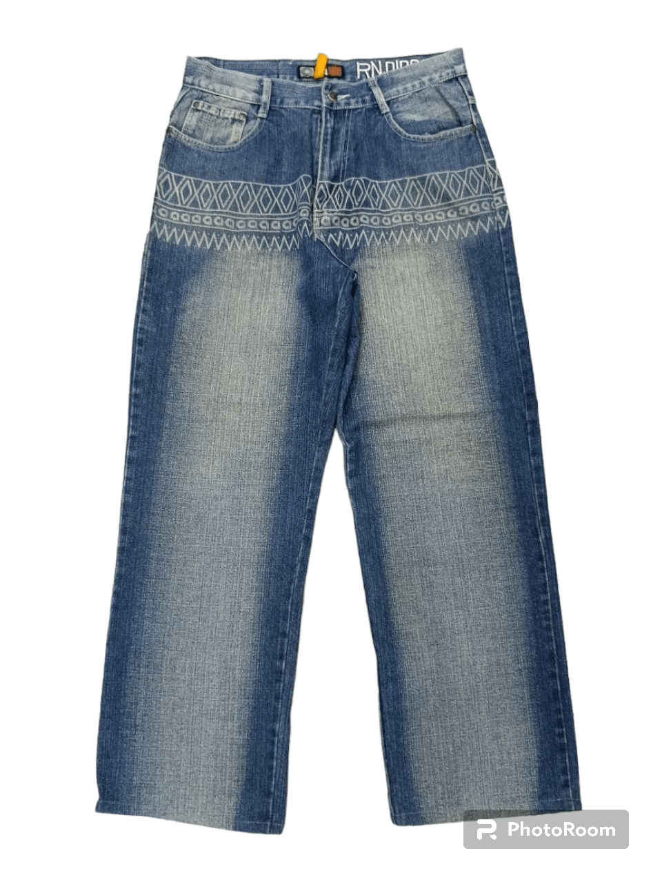 Akademiks TRENDING WIDE PANTS VINTAGE Y2K NATIVE MOTIF AKADEMIKS PANTS Size US 31 - 1 Thumbnail
