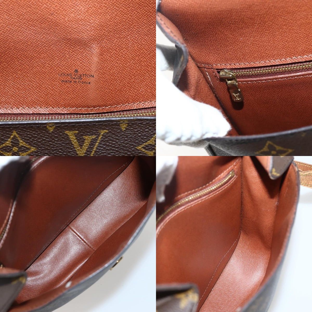 Louis Vuitton LOUIS VUITTON Monogram Saint Cloud GM Shoulder Bag M51242 Size ONE SIZE - 12 Thumbnail
