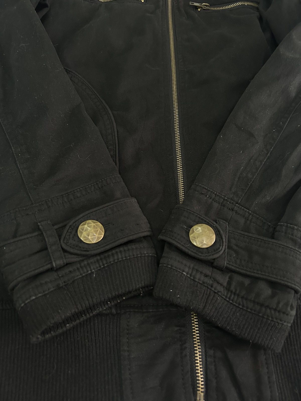 Japanese Brand × Vintage 💥Vintage Japanese Bomber Jacket Punk Style Size US M / EU 48-50 / 2 - 15 Thumbnail