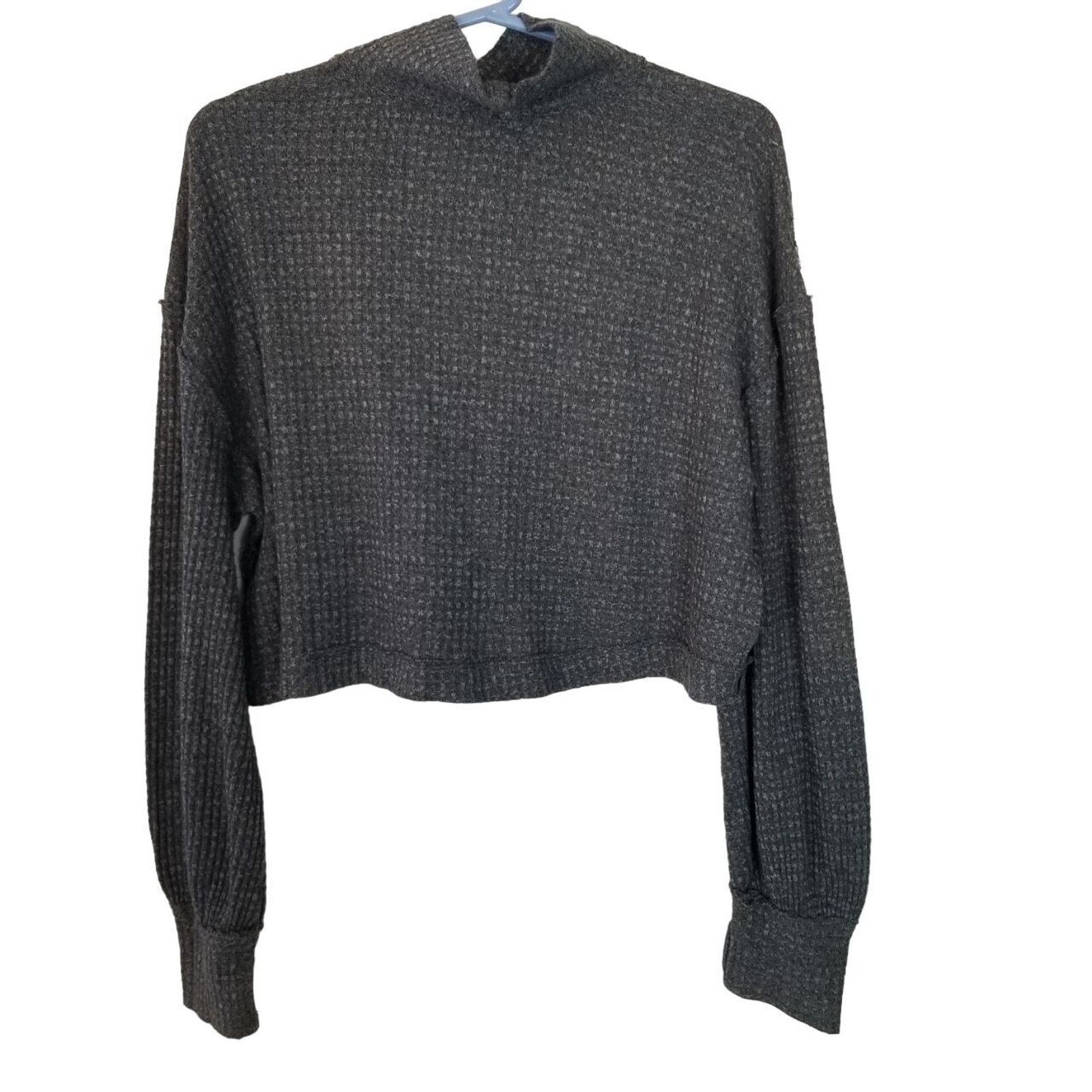 Free People Free People BK Waffle Knit Crop Thermal Boho Lagenlook M Size M / US 6-8 / IT 42-44 - 9 Thumbnail