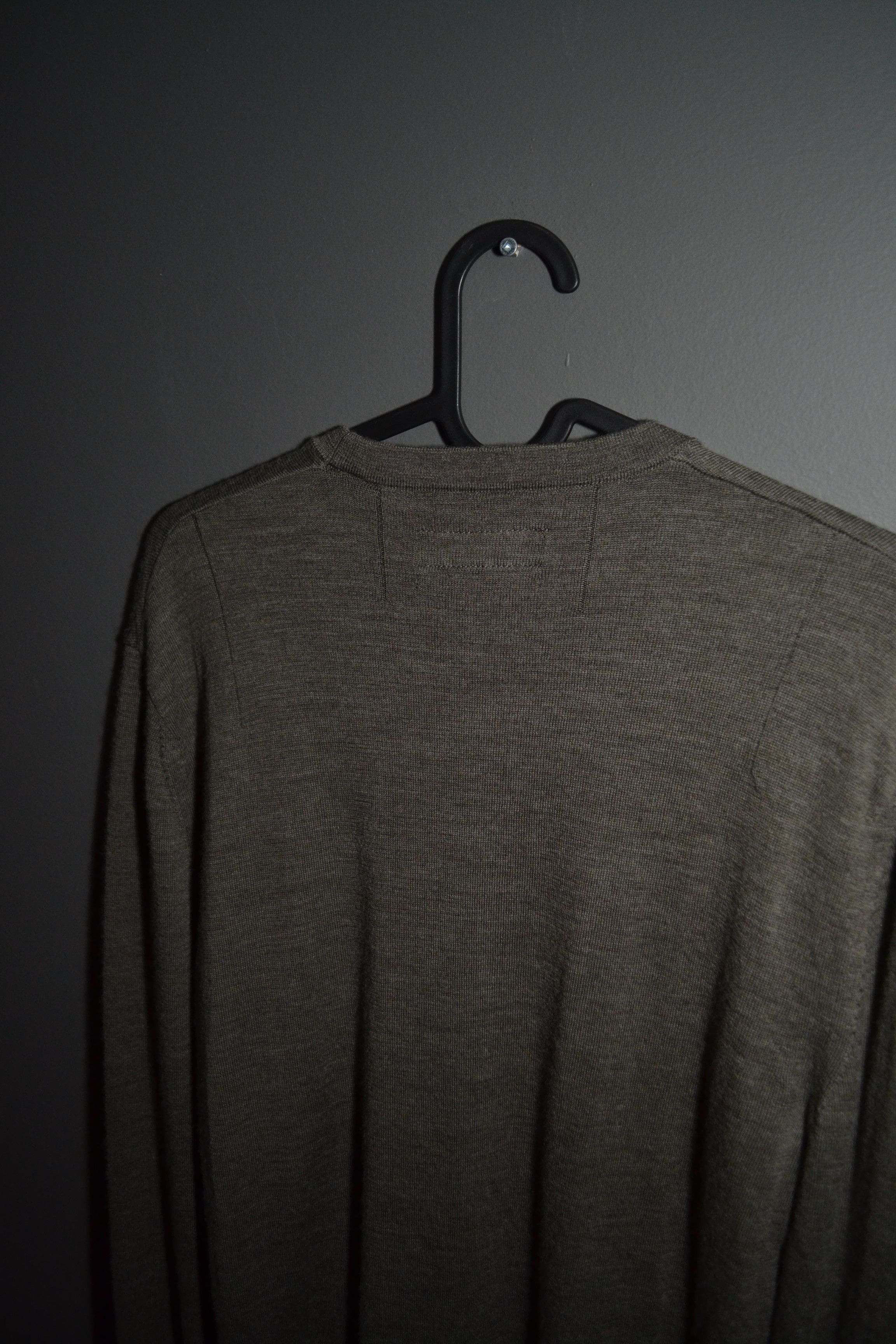 Allsaints AllSaints Mode Merino Crew Neck Ramskull Jumper M Greeb Size US M / EU 48-50 / 2 - 12 Thumbnail