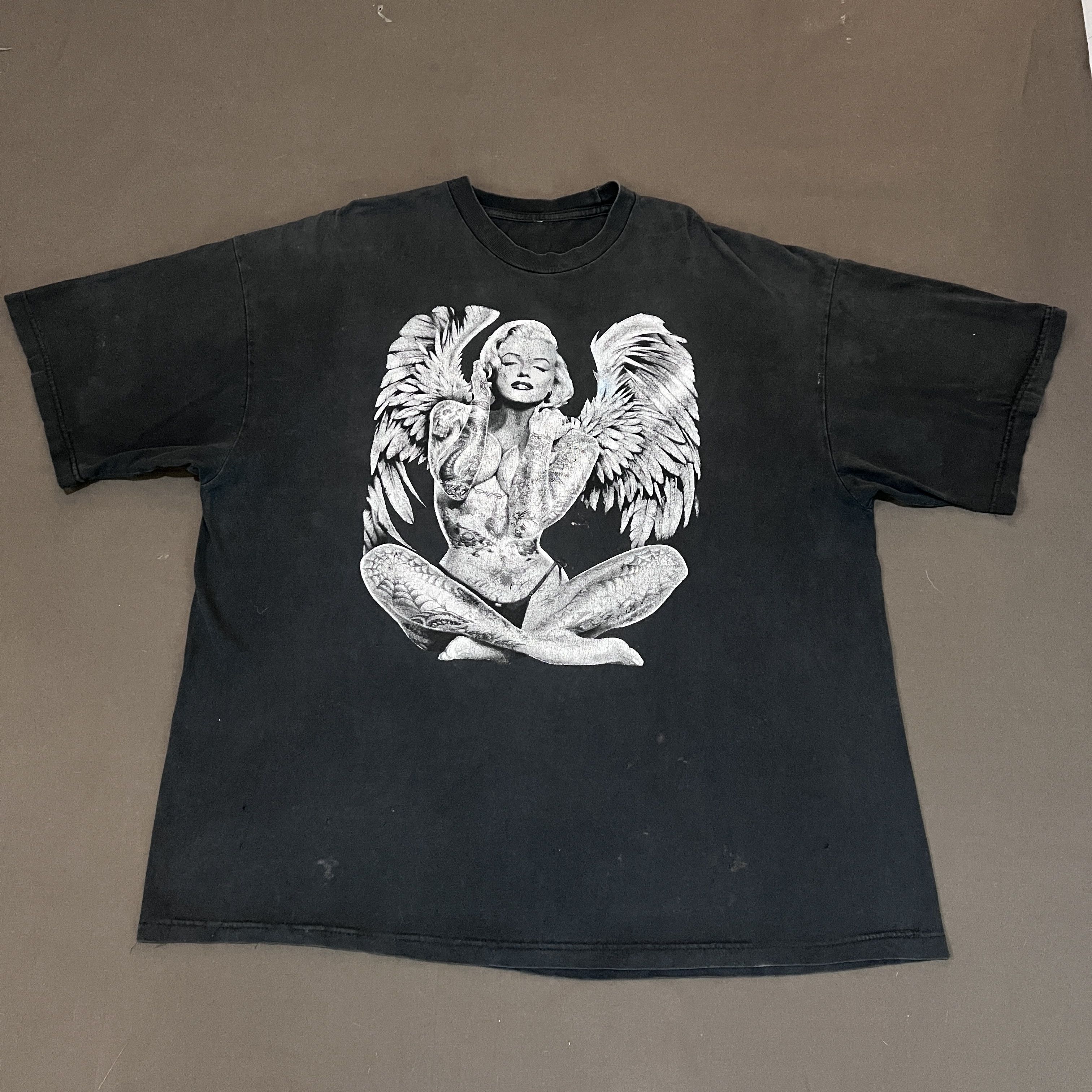 Star Of Hollywood × Vintage Vintage Y2K Marilyn Monroe actress Promo Tee Faded Size US XXL / EU 58 / 5 - 4 Thumbnail
