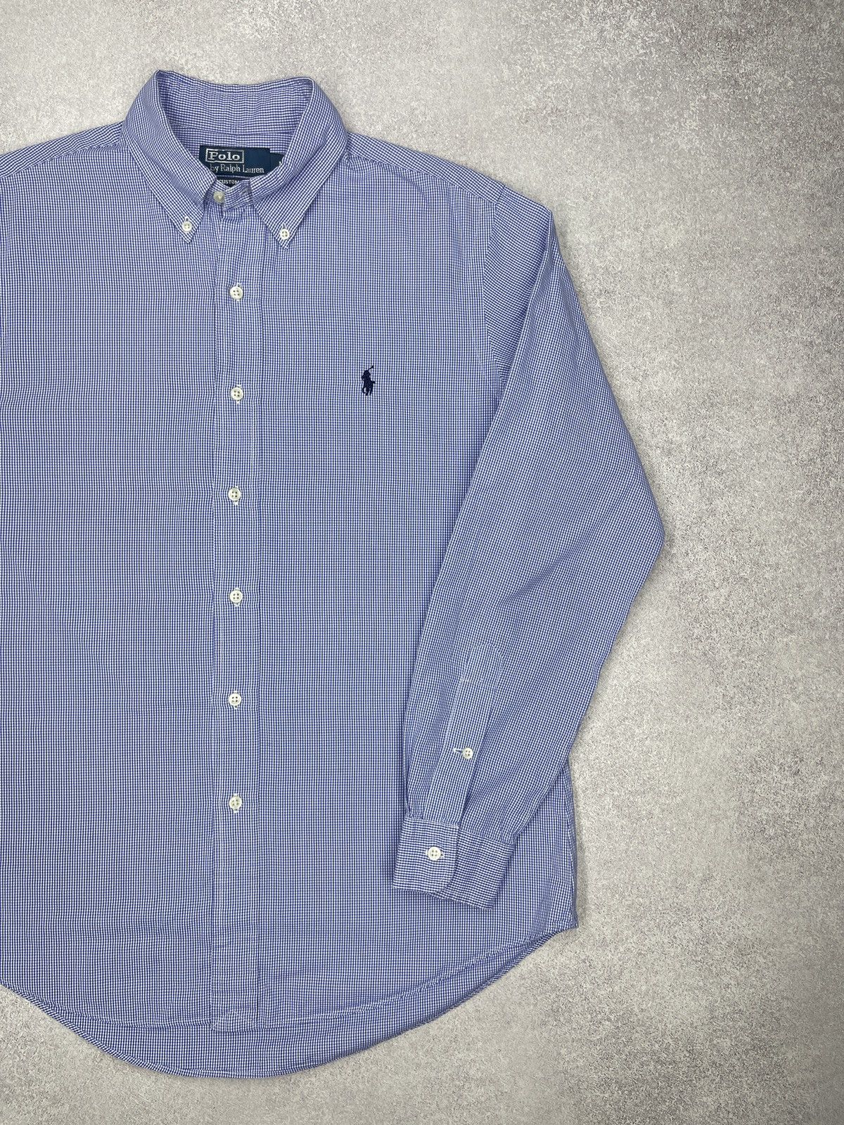 Polo Ralph Lauren Vintage Polo Ralph Lauren Into a cage Shirt Blue Y2K Rugby Size US M / EU 48-50 / 2 - 3 Thumbnail
