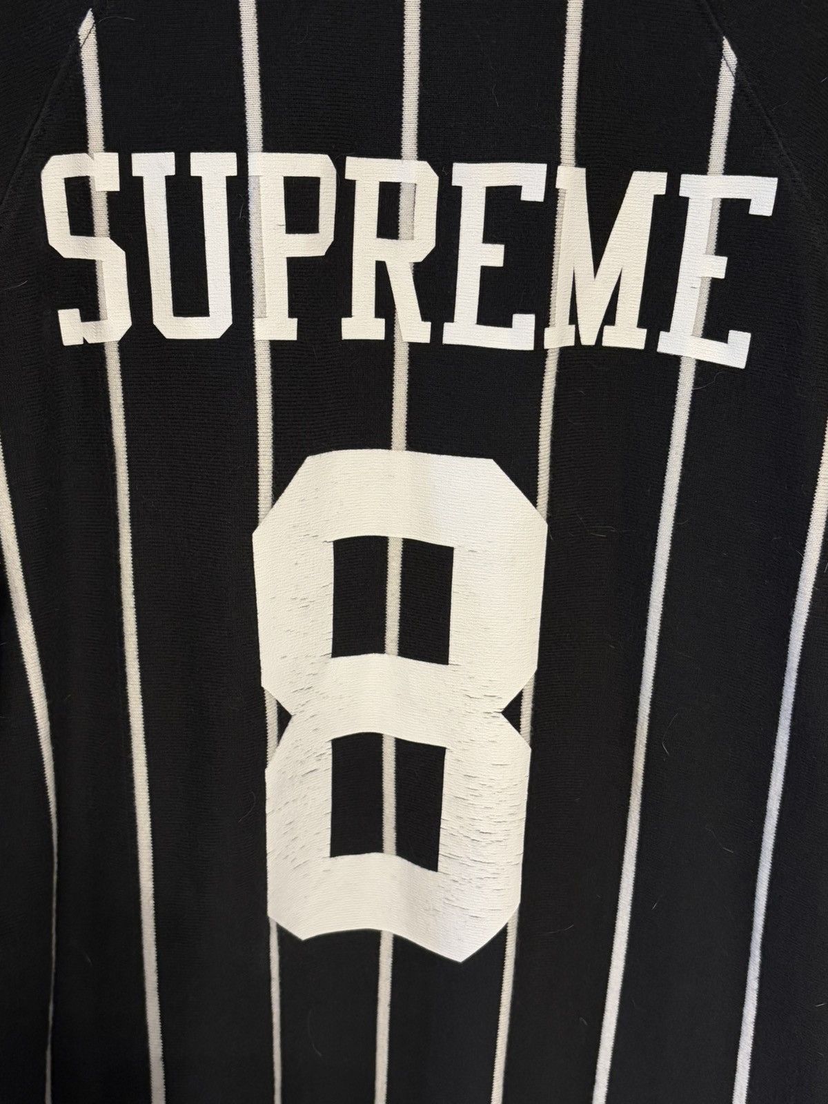 Supreme Supreme stripe raglan l/s top Size US S / EU 44-46 / 1 - 6 Thumbnail