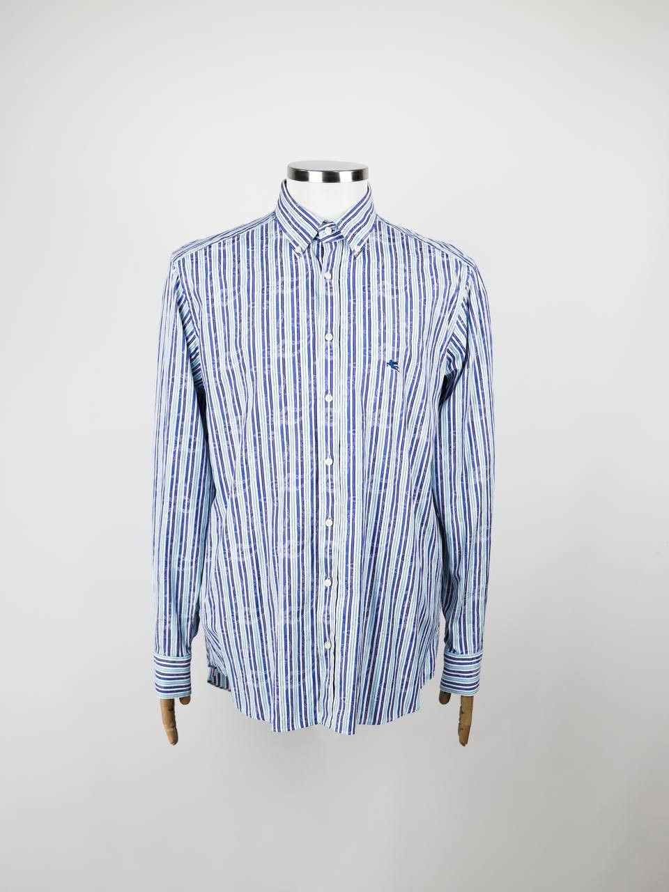Etro ETRO Striped shirt Size US XL / EU 56 / 4 - 1 Thumbnail