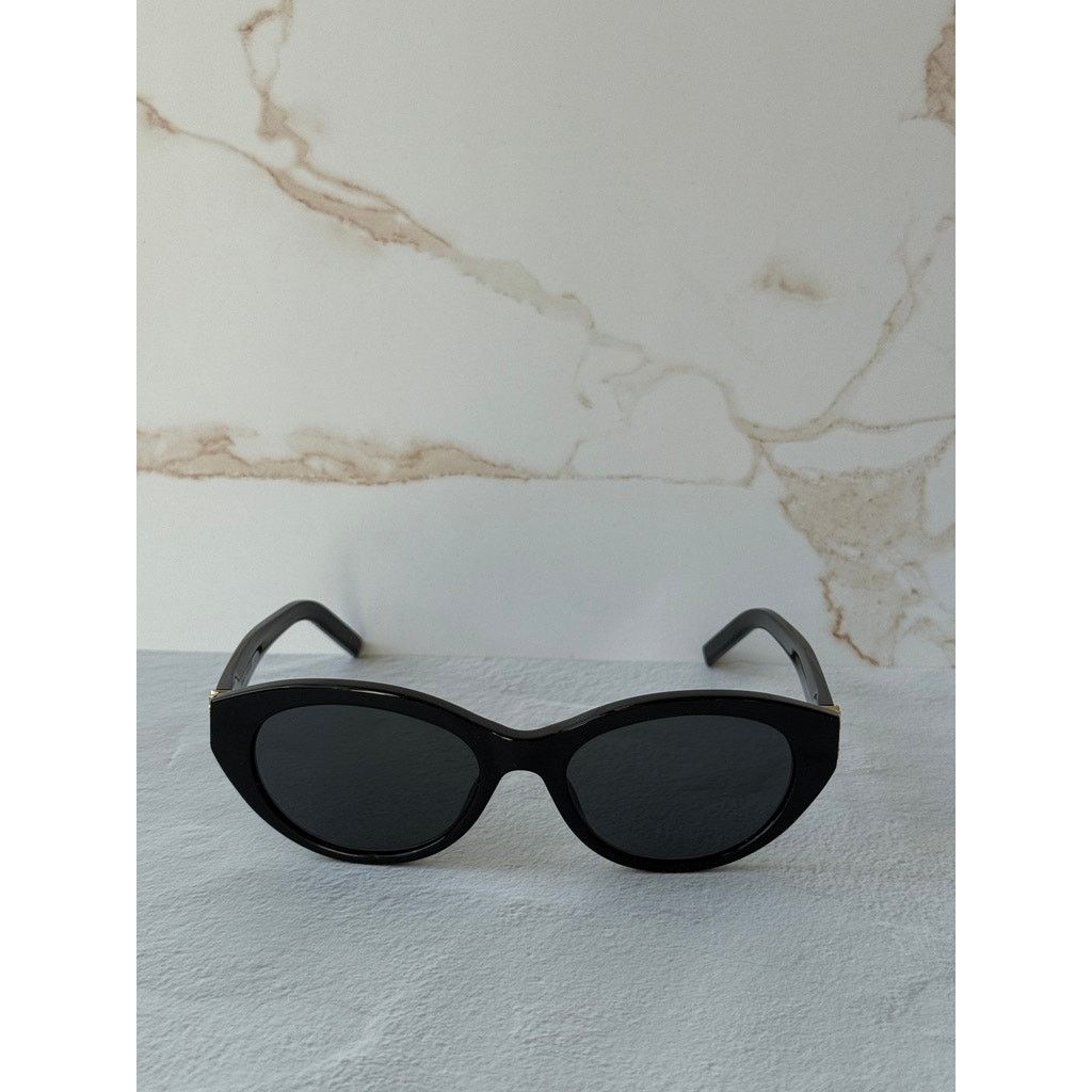 Saint Laurent Paris NEW Saint Laurent SL M148 Sunglasses in Black Size ONE SIZE - 5 Thumbnail