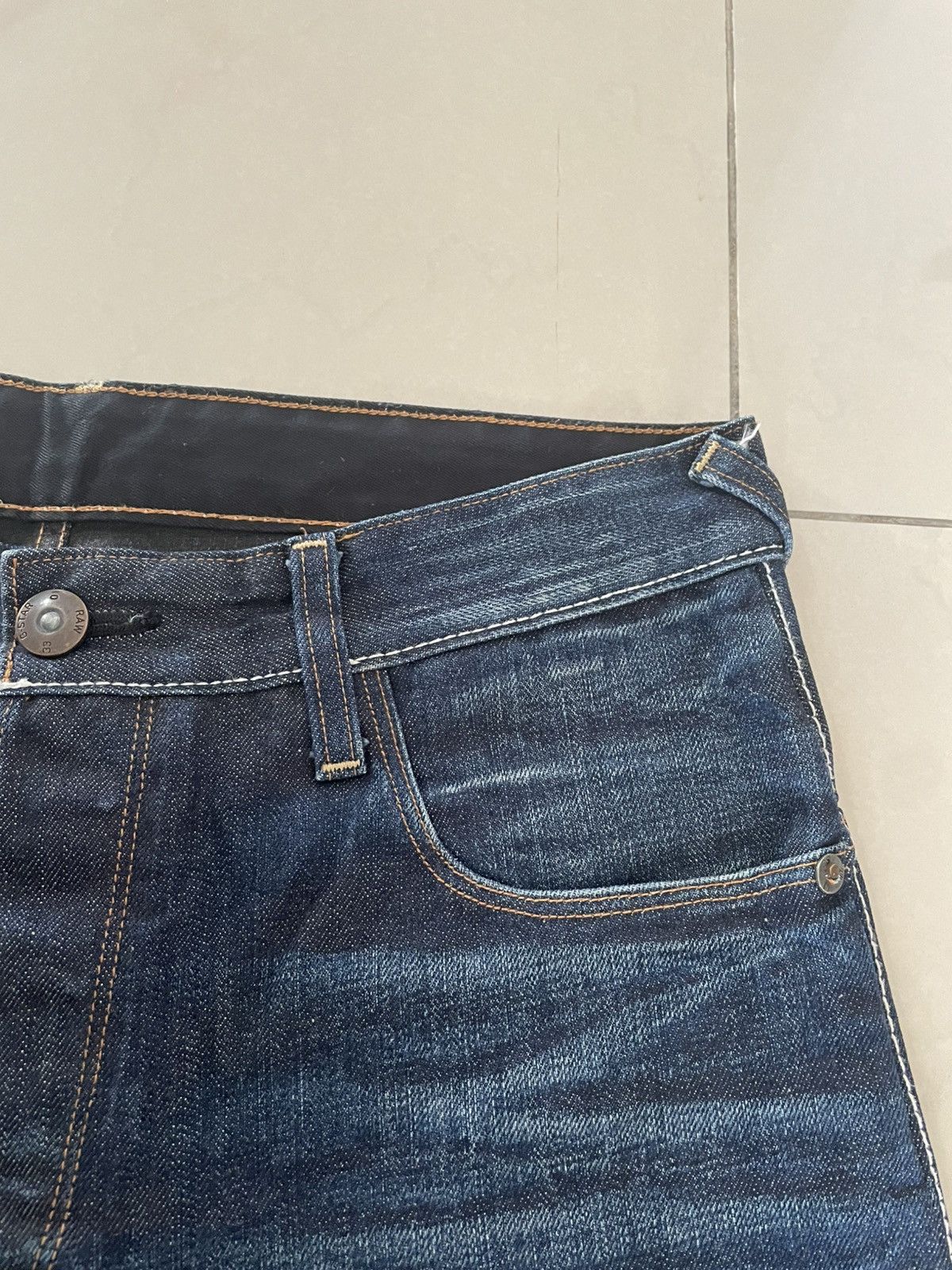 G-Star Final Drop‼️ G-Star Raw Selvedge Essentials Denim (25-020) Size US 32 / EU 48 - 6 Thumbnail