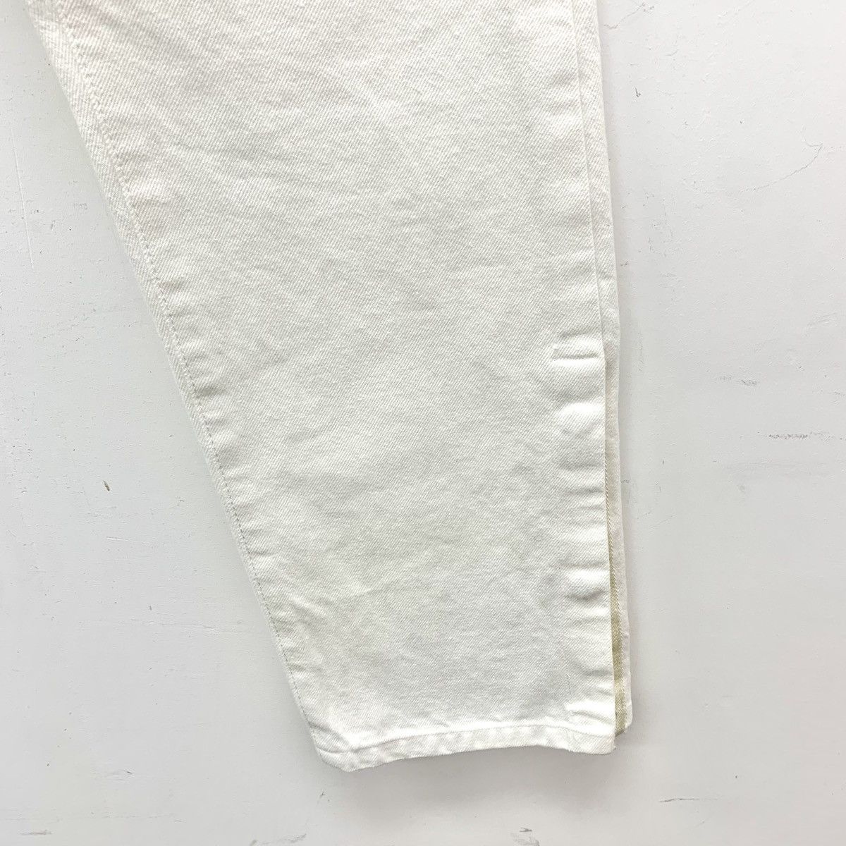 Dior Dior White Logo Badge Embroidered Cotton Casual Pants K26WX Size 25" / US 0 / IT 36 - 5 Thumbnail