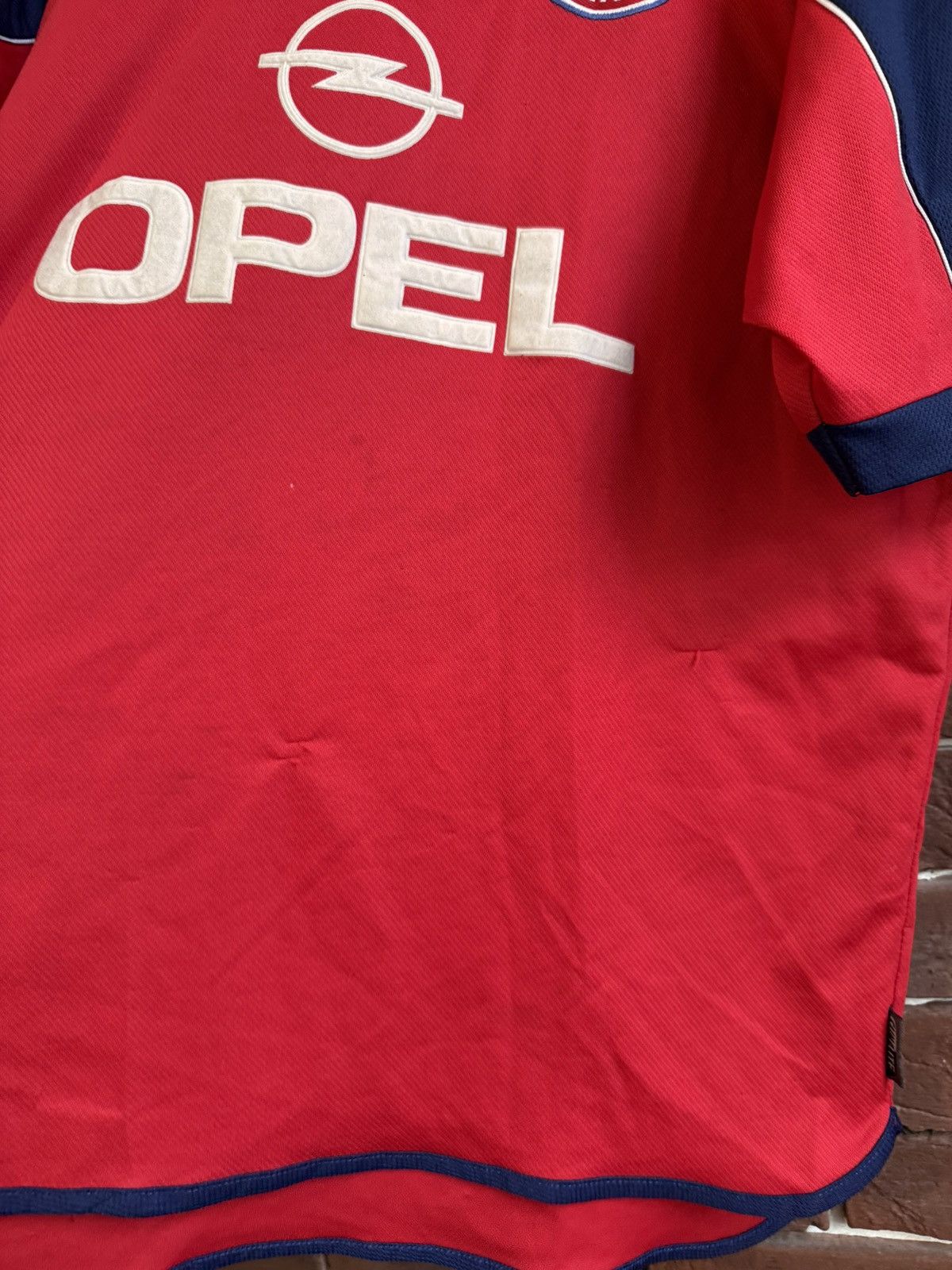 Adidas Rare Vintage 90s Adidas Bayern Munich Jersey Football XL red Size US XL / EU 56 / 4 - 3 Thumbnail