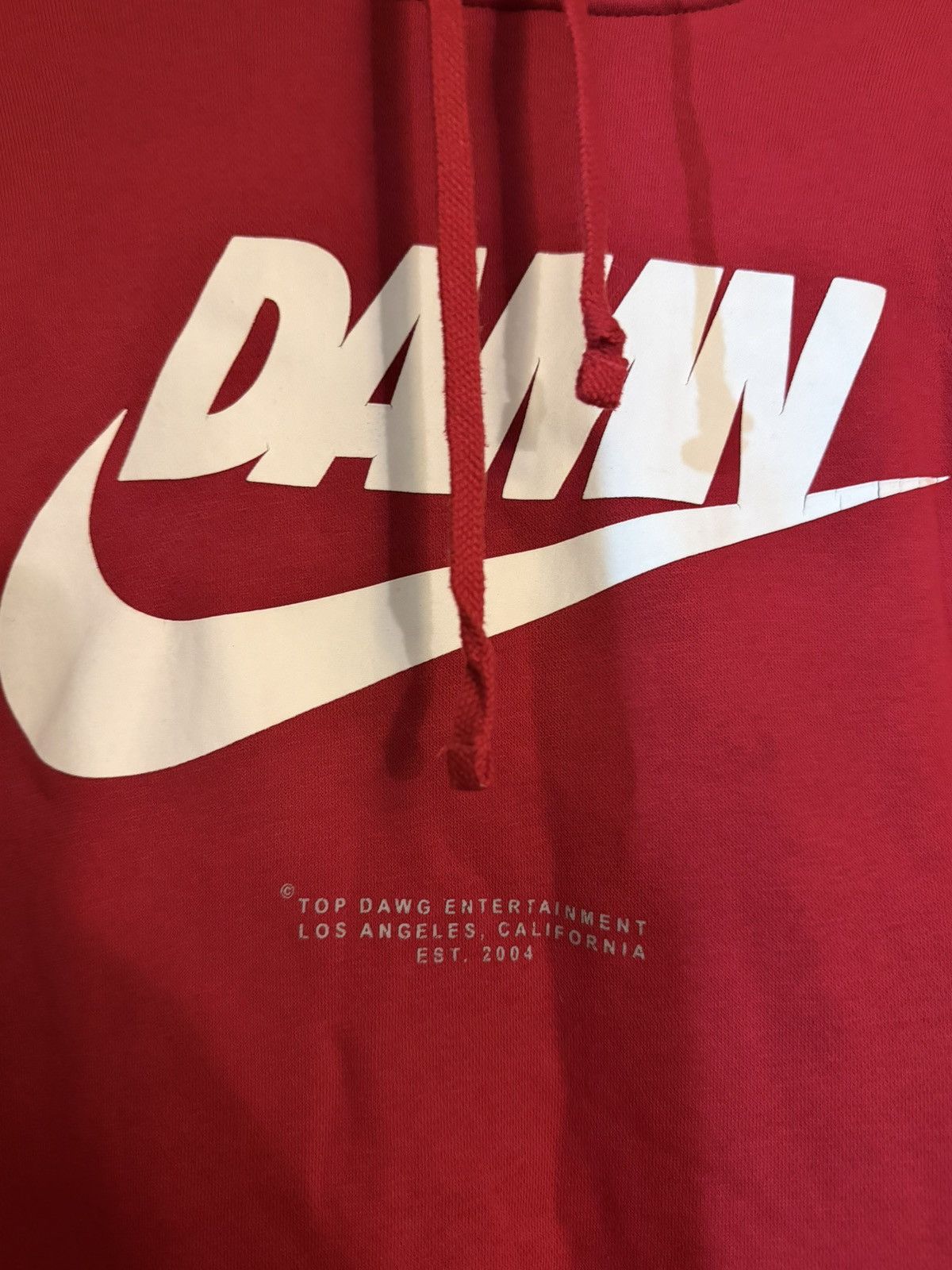 Nike × Top Dawg Entertainment TDE x Nike “DAMN” Swoosh Logo Hoodie Size US L / EU 52-54 / 3 - 2 Thumbnail