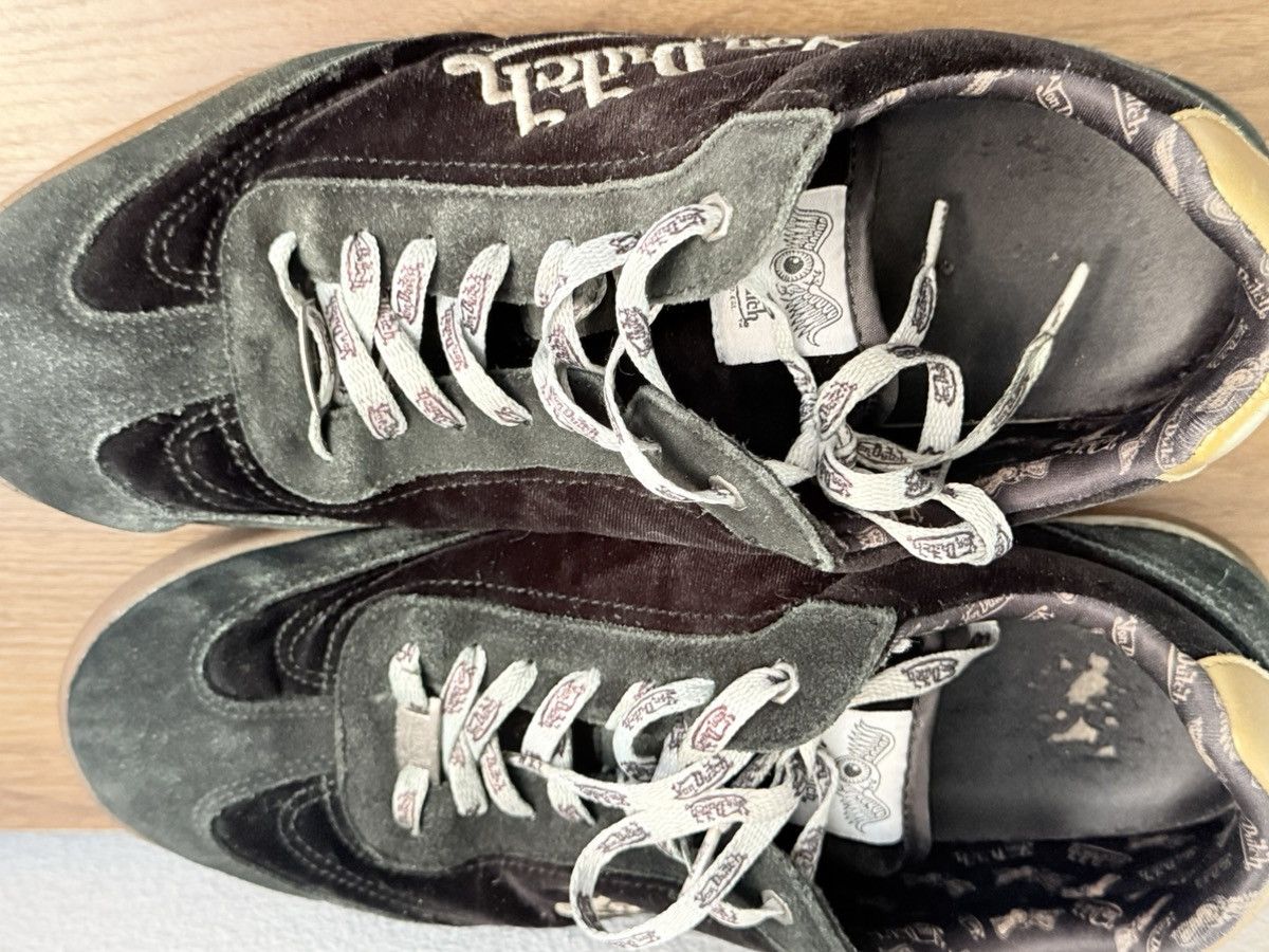 Von Dutch Vintage Von Dutch Velvet Sneakers Y2K Early 2000s Black Gum Size US 11.5 / EU 44-45 - 4 Thumbnail