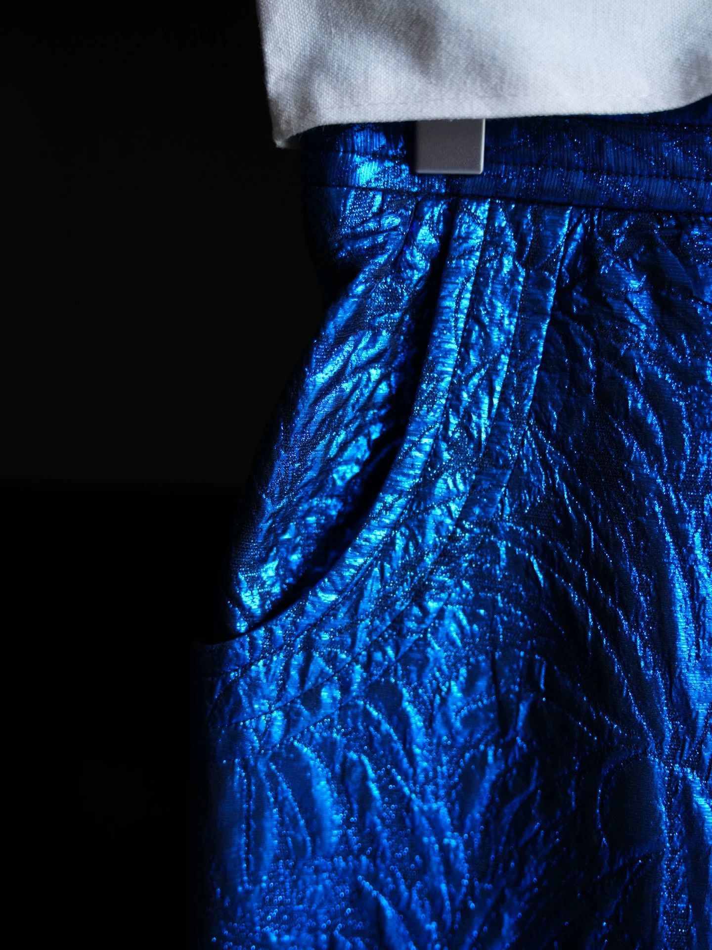 Yves Saint Laurent YSL Vintage Rive Gauche Embossed Blazer Skirt Set 38 France Size XS / US 0-2 / IT 36-38 - 7 Thumbnail