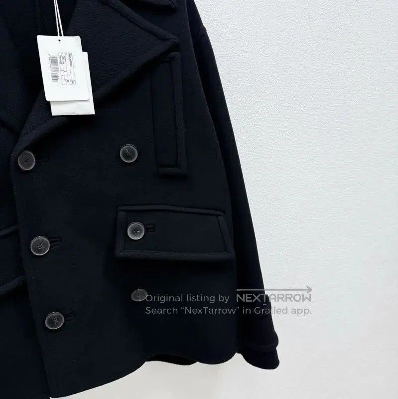 Valentino Valentino Black Wool Long Sleeve Jacket . Size US L / EU 52-54 / 3 - 3 Thumbnail